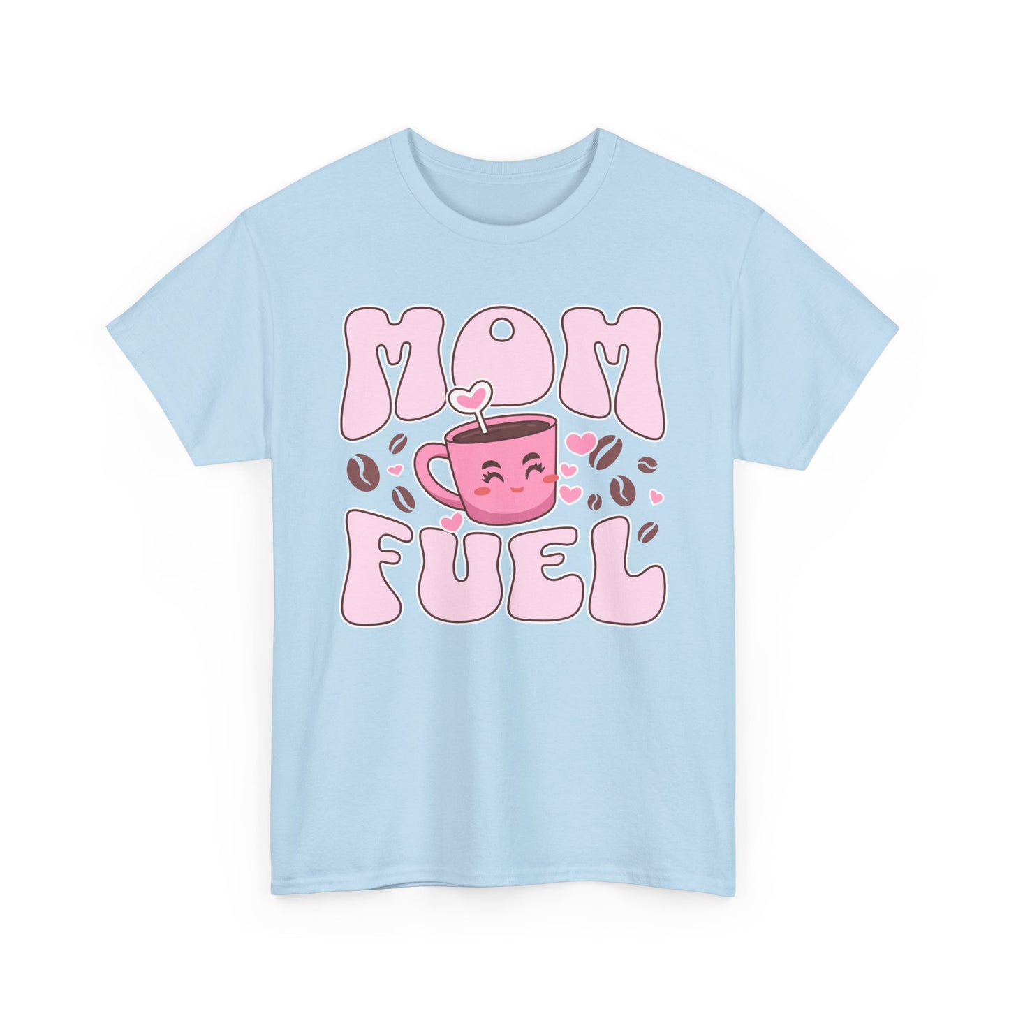 Unisex Heavy Cotton Tee - Coffee Mom_T_Shirt