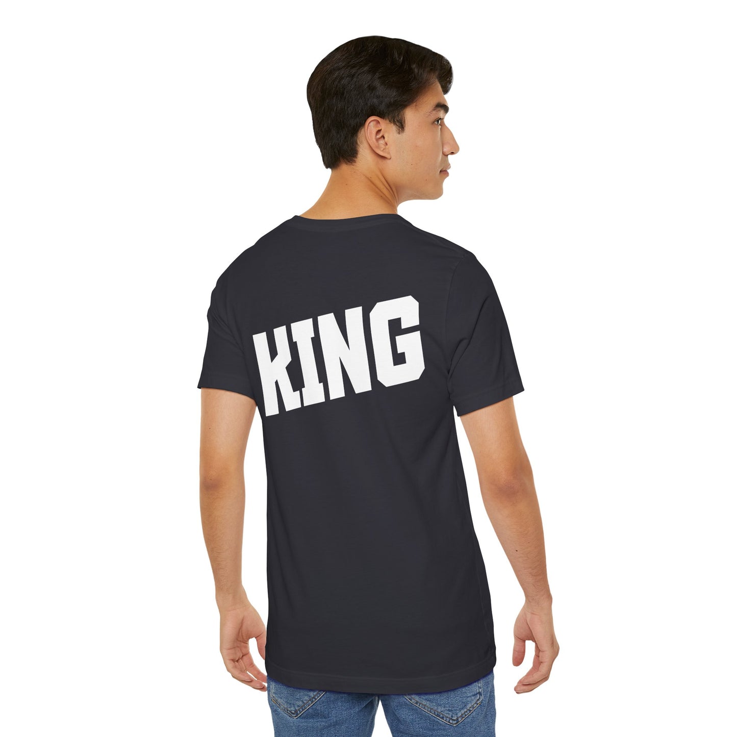 Couple T-Shirts - Unisex Jersey Short Sleeve Tee - King_6