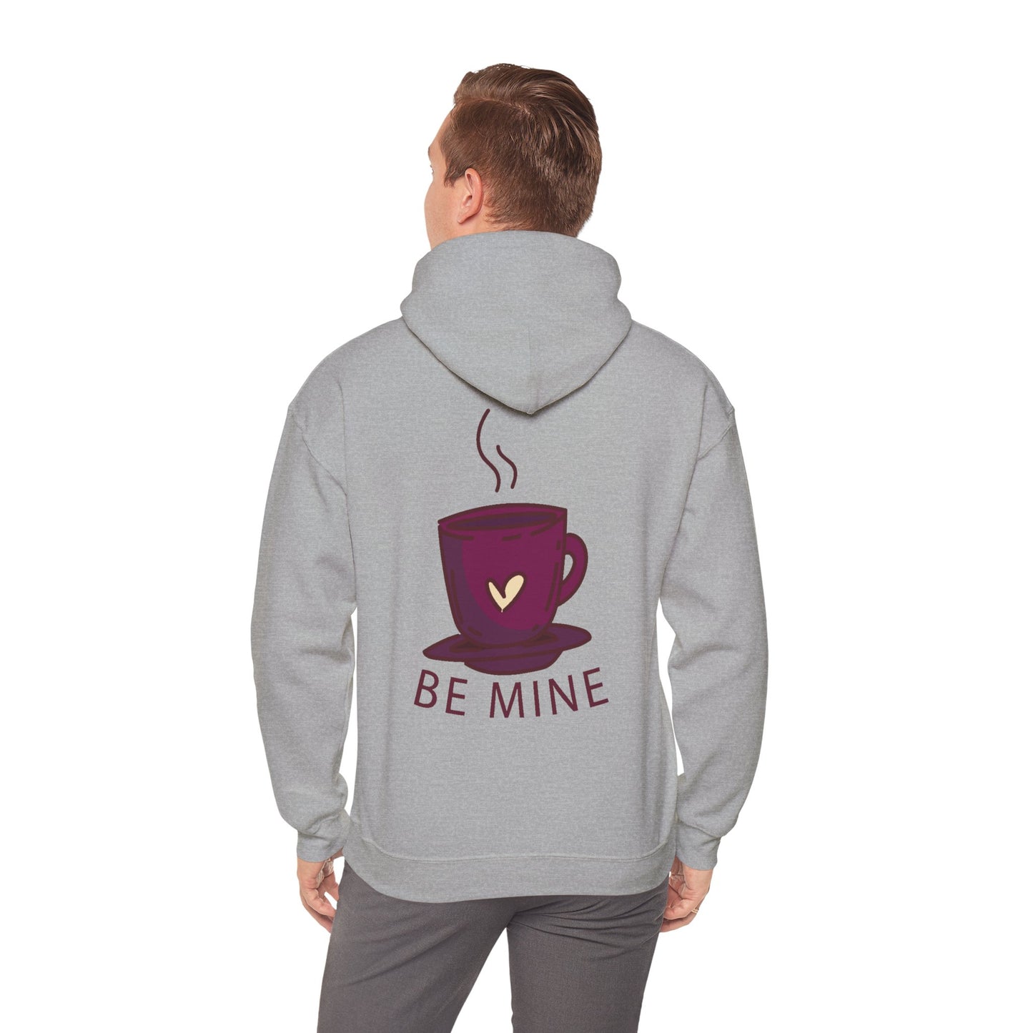 Unisex Heavy Blend™ Hooded Sweatshirt - Couples_Hoodies_Design_18_Back