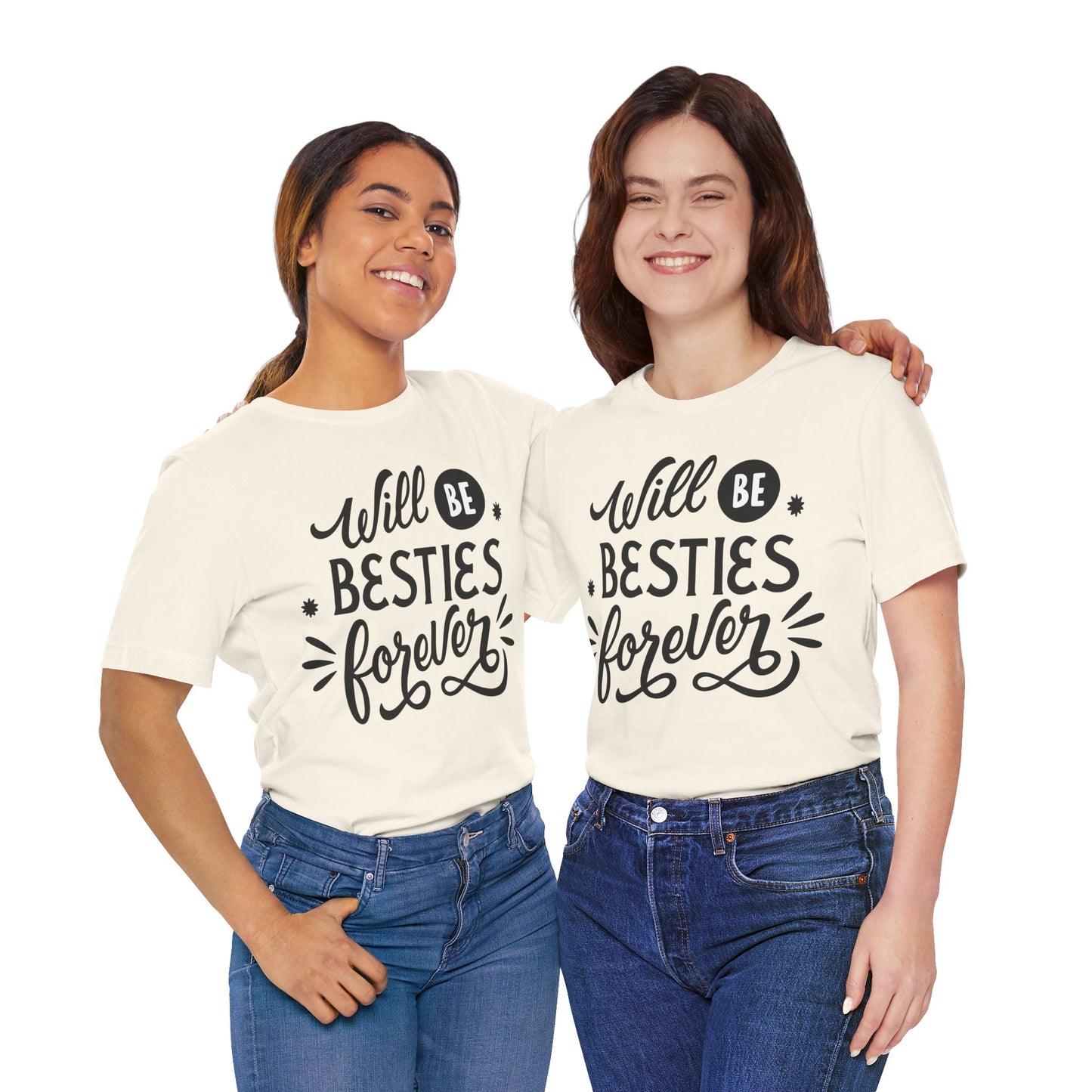 Best_Friends_Design_Sisters_16 - Unisex Jersey Short Sleeve Tee - Bella Canvas 3001