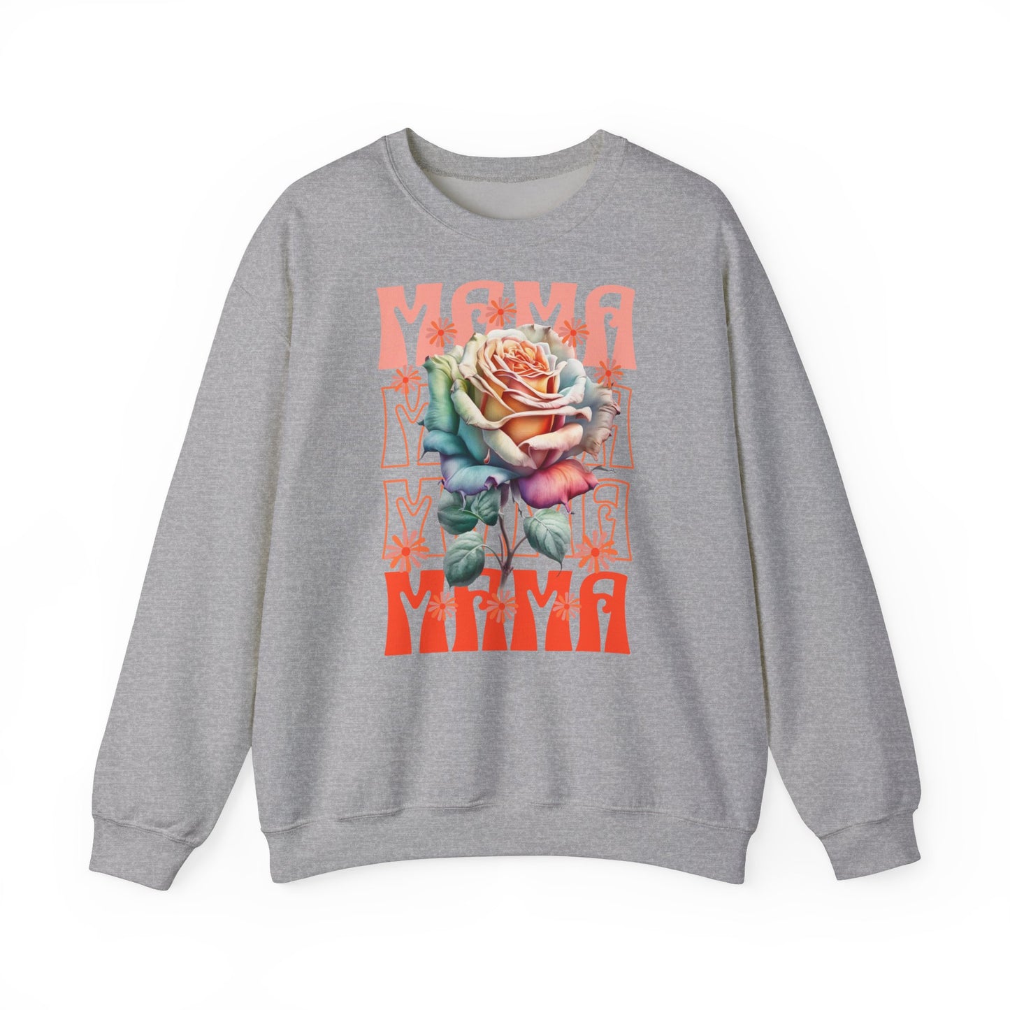 Unisex Heavy Blend™ Crewneck Sweatshirt - Awesome Mom - MAMA