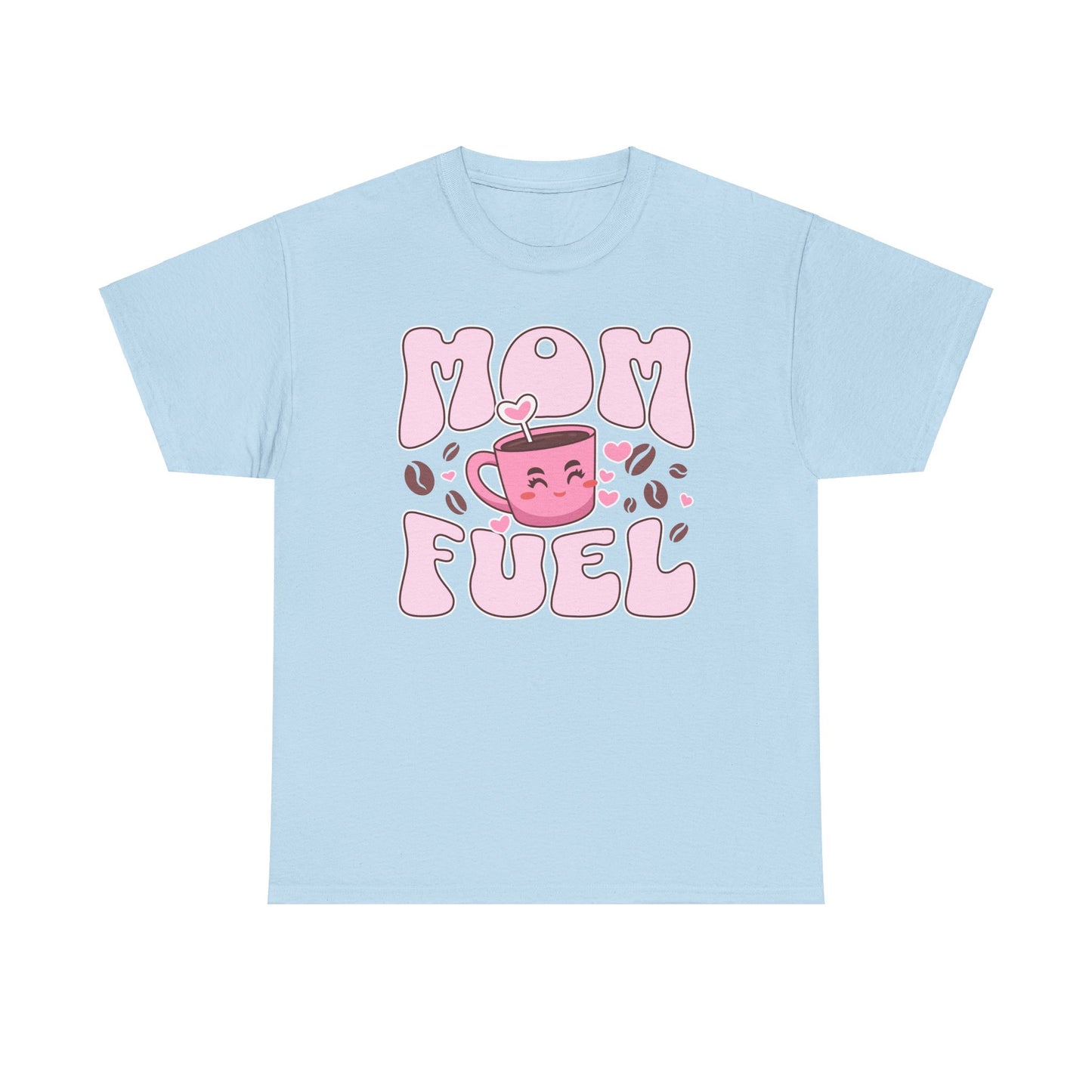 Unisex Heavy Cotton Tee - Coffee Mom_T_Shirt