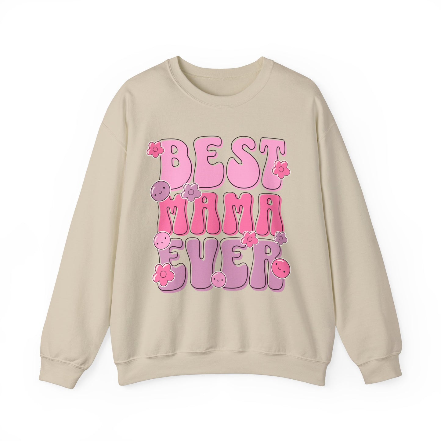 Unisex Heavy Blend™ Crewneck Sweatshirt - Best Mama Ever Mother's Day