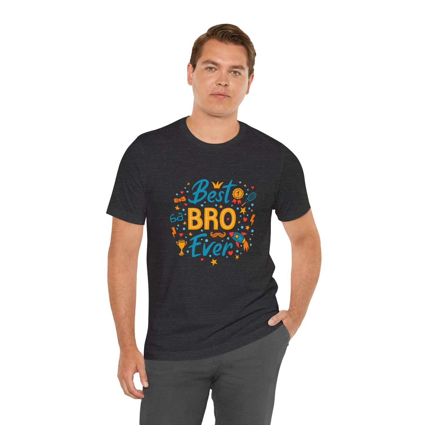 Best_Friends_Design_Brothers_2 - Unisex Jersey Short Sleeve Tee - Bella Canvas 3001