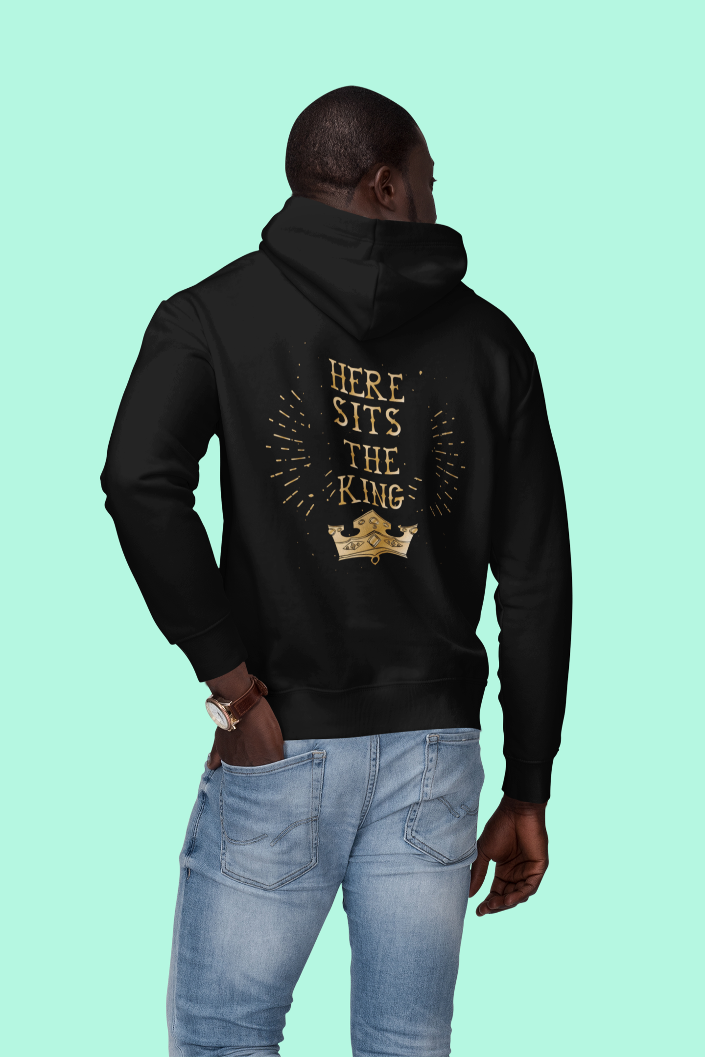 Unisex Heavy Blend™ Hooded Sweatshirt - Couples_Hoodies_Design_15_Back