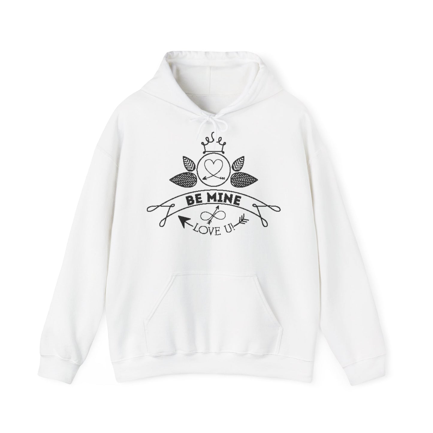 Unisex Heavy Blend™ Hooded Sweatshirt - Couples_Hoodies_Design_44_Front