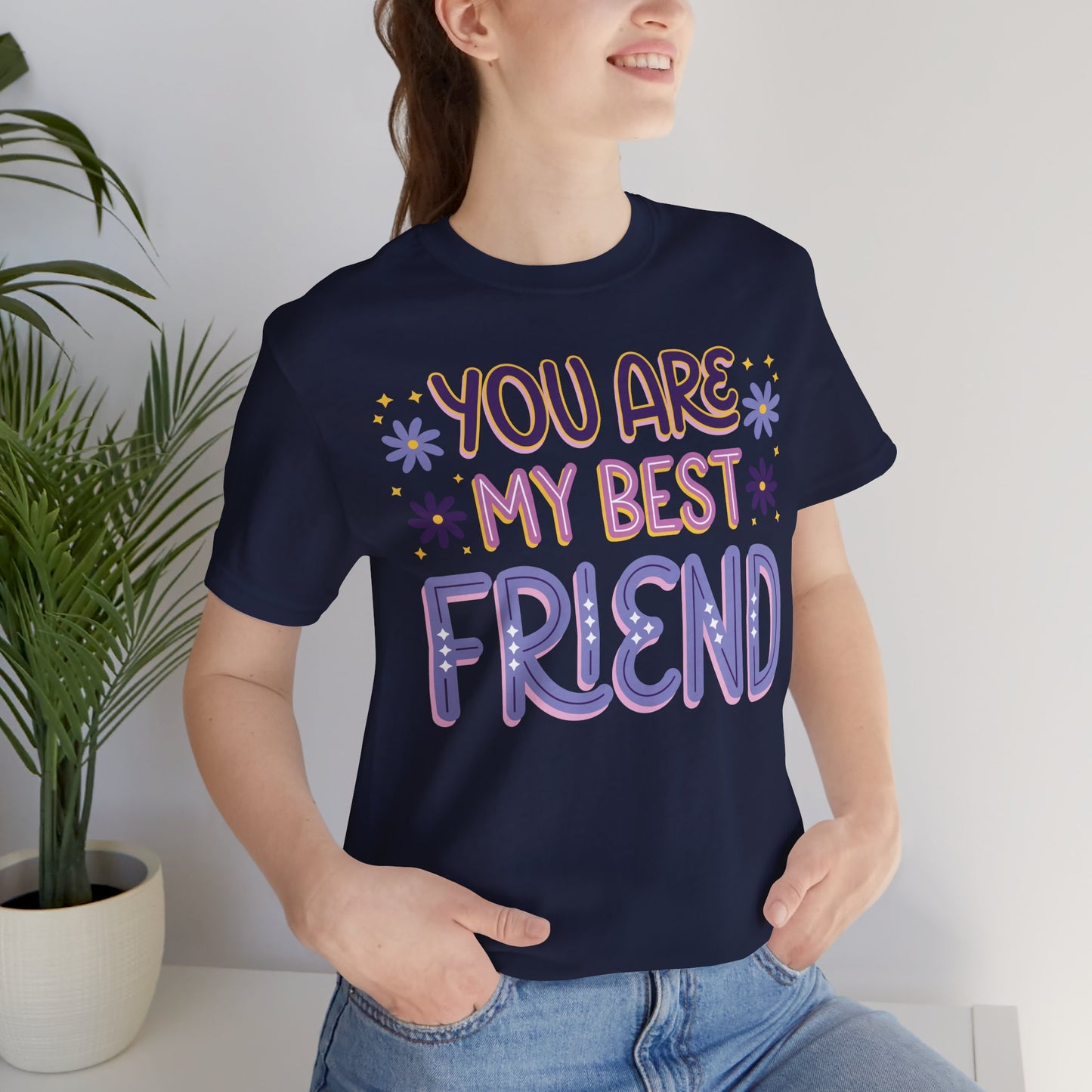 Best_Friends_Design_Sisters_12 - Unisex Jersey Short Sleeve Tee - Bella Canvas 3001