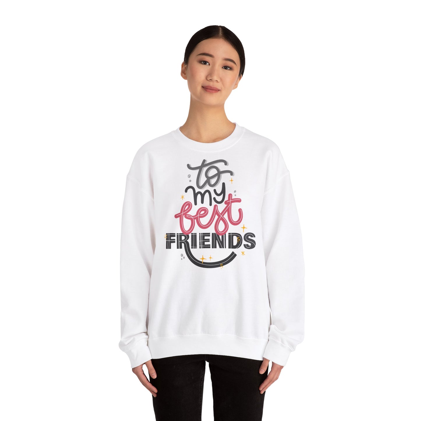 Unisex Heavy Blend™ Crewneck Sweatshirt - Best_Friends_Sisters_12