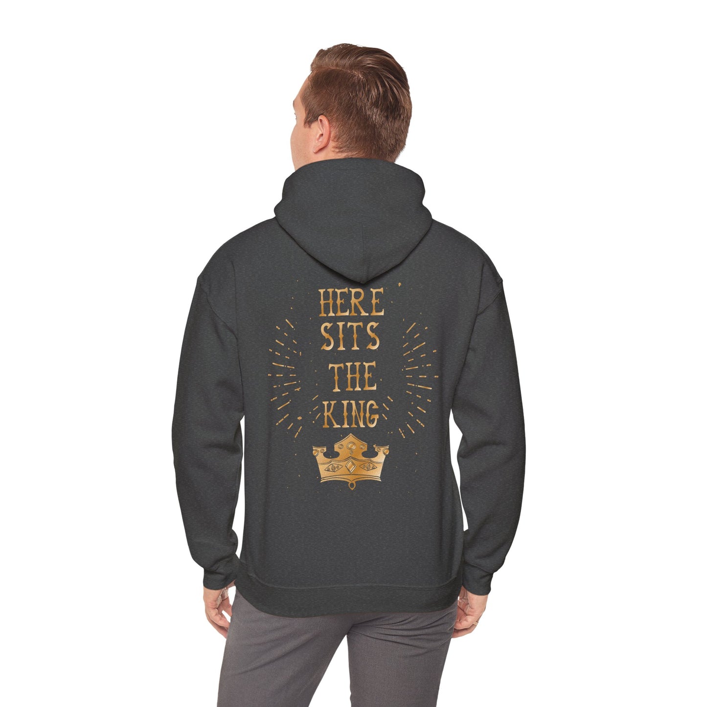 Unisex Heavy Blend™ Hooded Sweatshirt - Couples_Hoodies_Design_15_Back