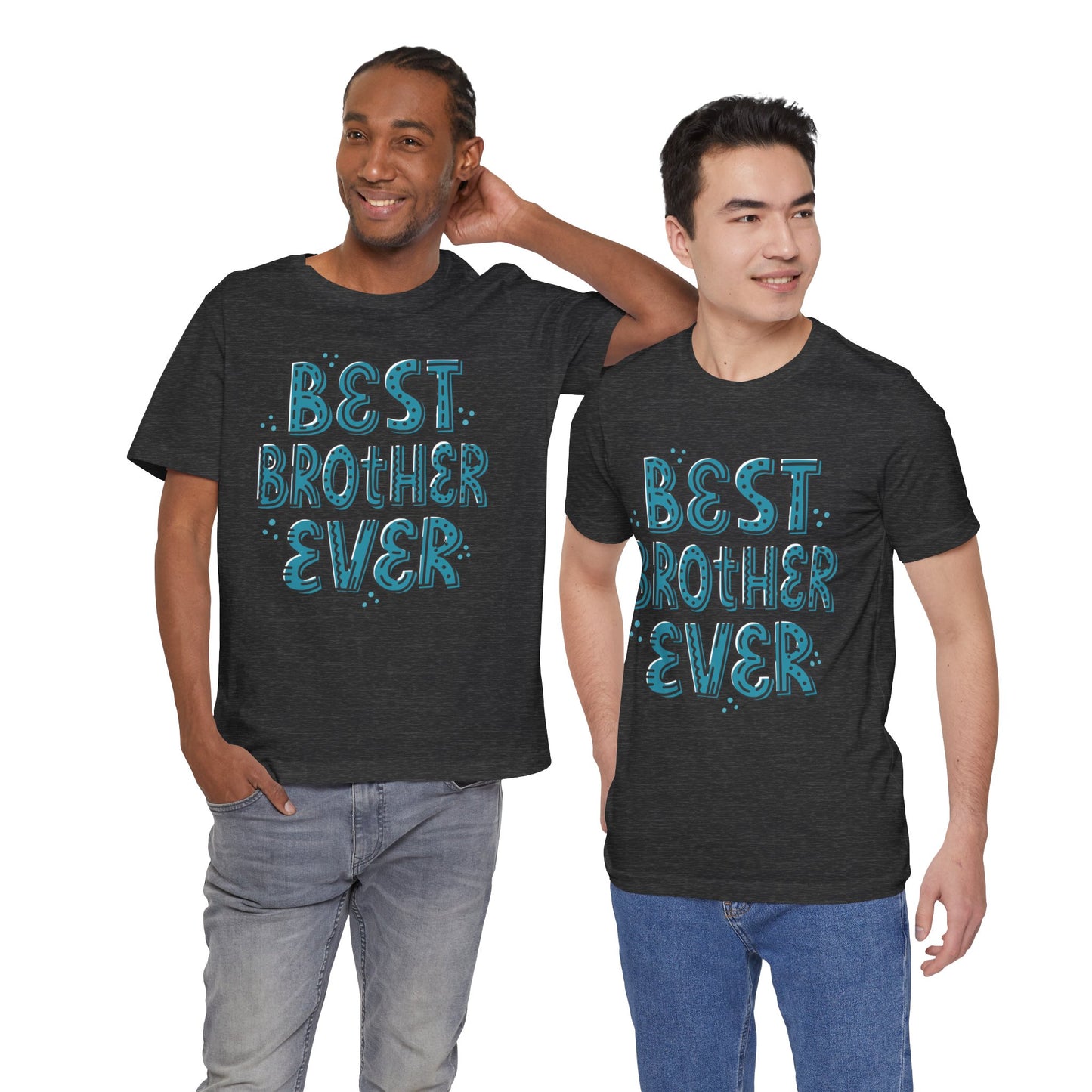 Best_Friends_Design_Brothers_4 - Unisex Jersey Short Sleeve Tee - Bella Canvas 3001