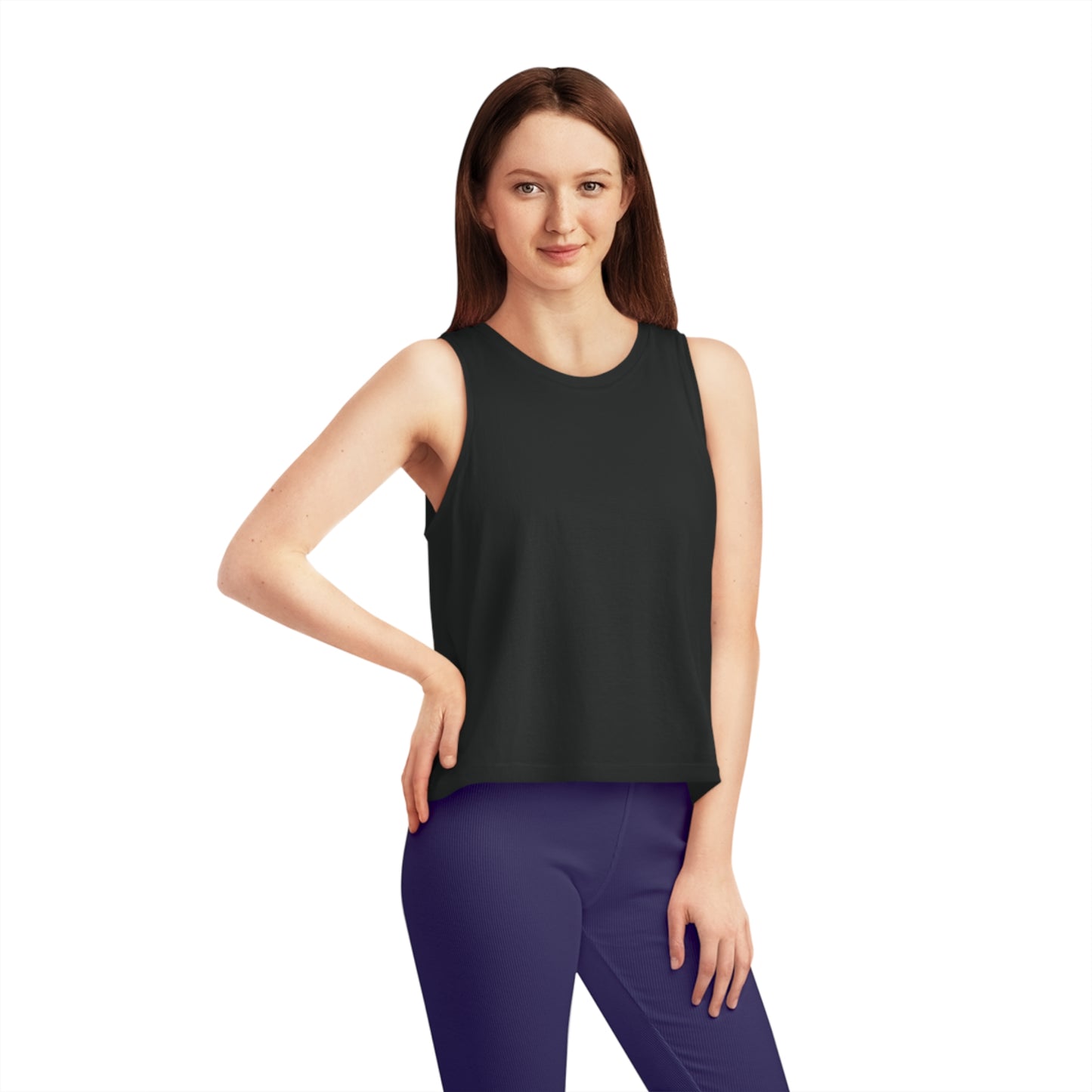 Women's Dancer Cropped Tank Top - Tank_Top_Couples - Top_Tanks_20_Back