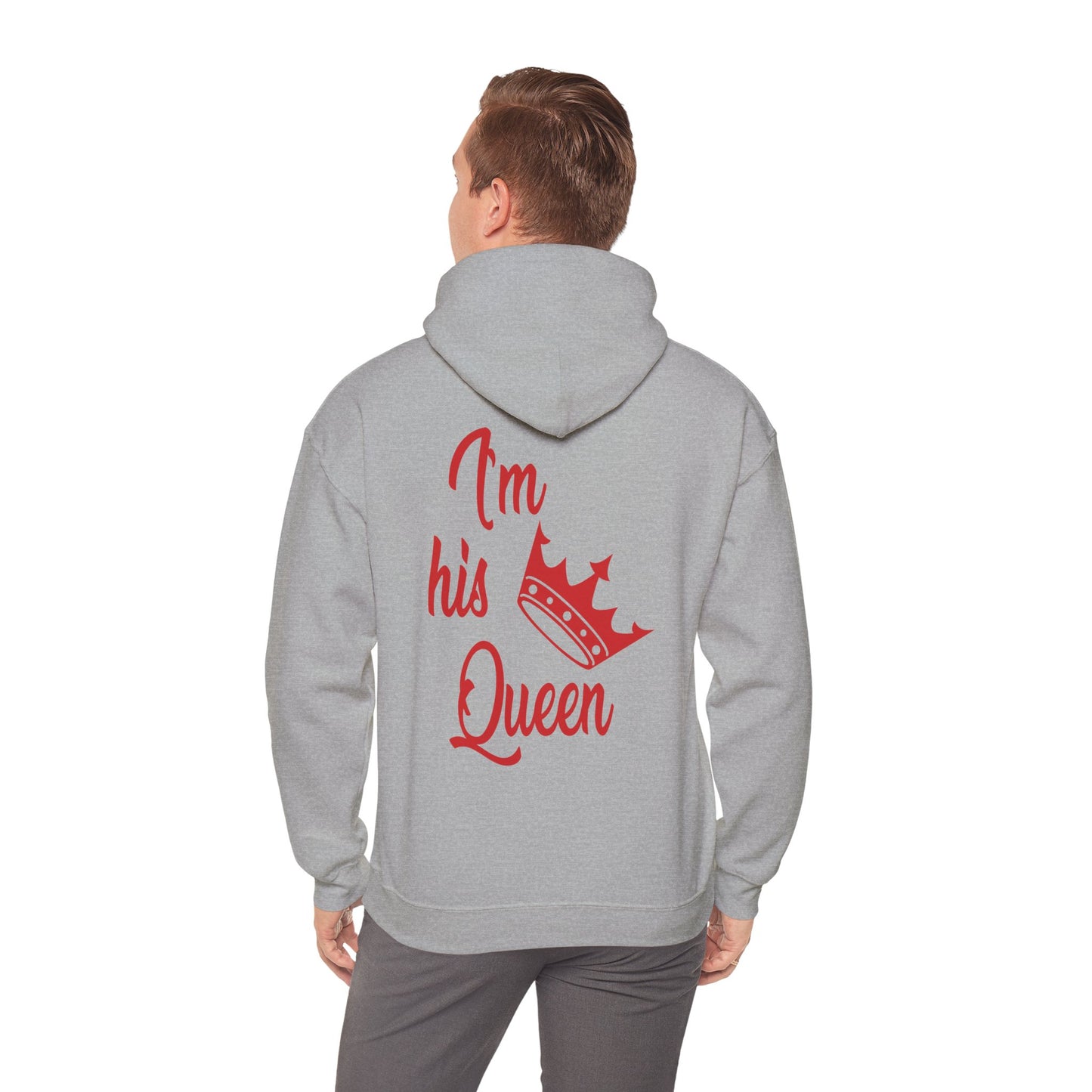 Unisex Heavy Blend™ Hooded Sweatshirt - Couples_Hoodies_Design_26_Back