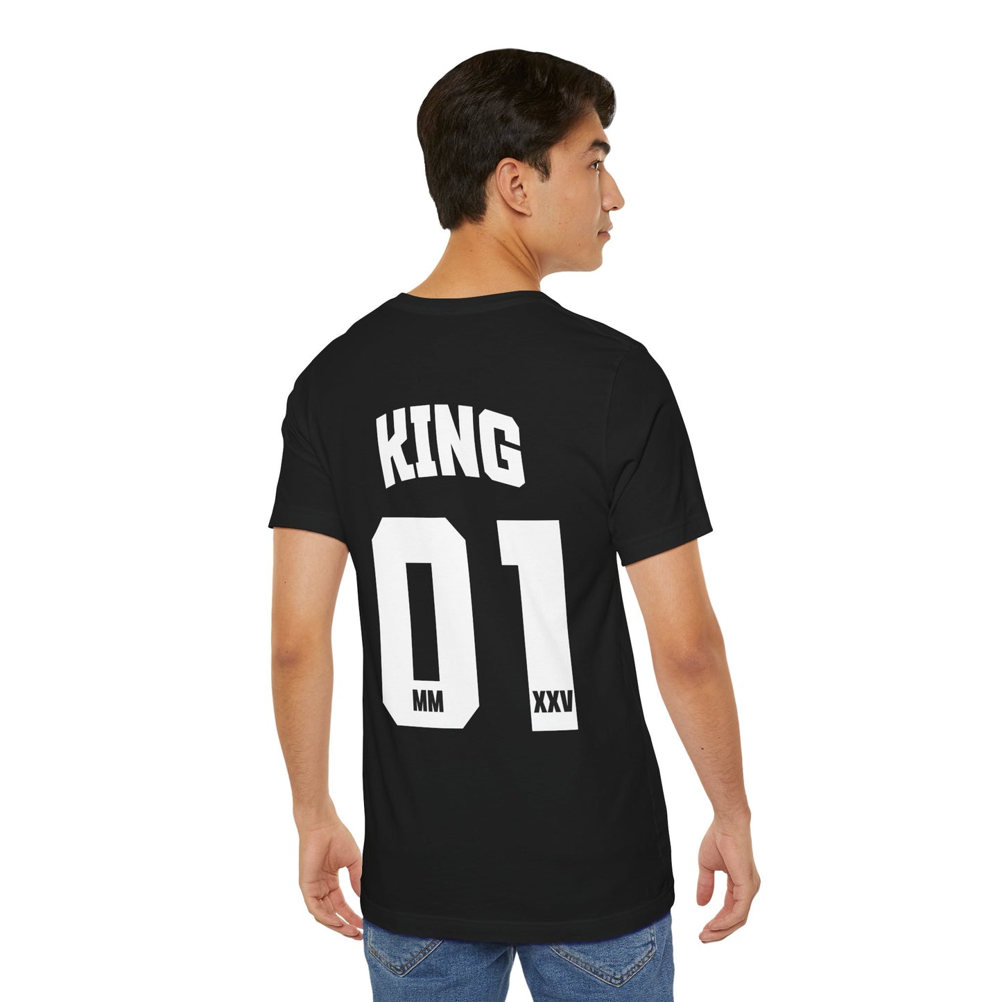 Couple T-Shirts - Unisex Jersey Short Sleeve Tee - King_2