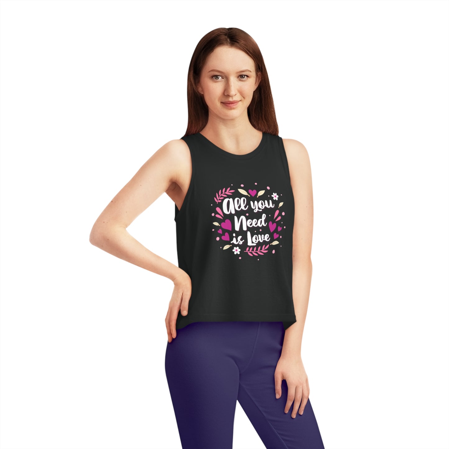 Women's Dancer Cropped Tank Top - Tank_Top_Couples - Top_Tanks_3