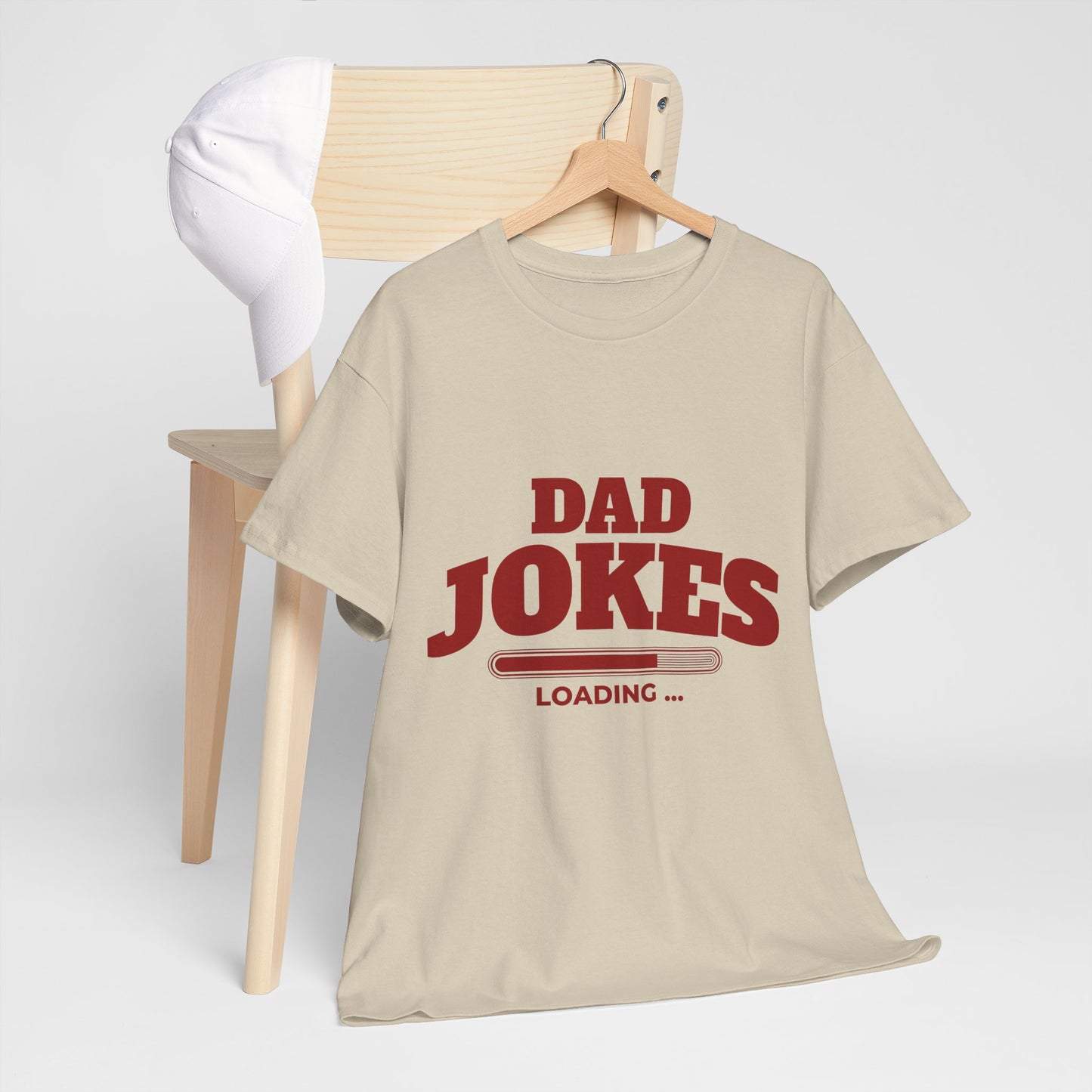 Unisex Heavy Cotton Tee - Dad Jokes_T_Shirt