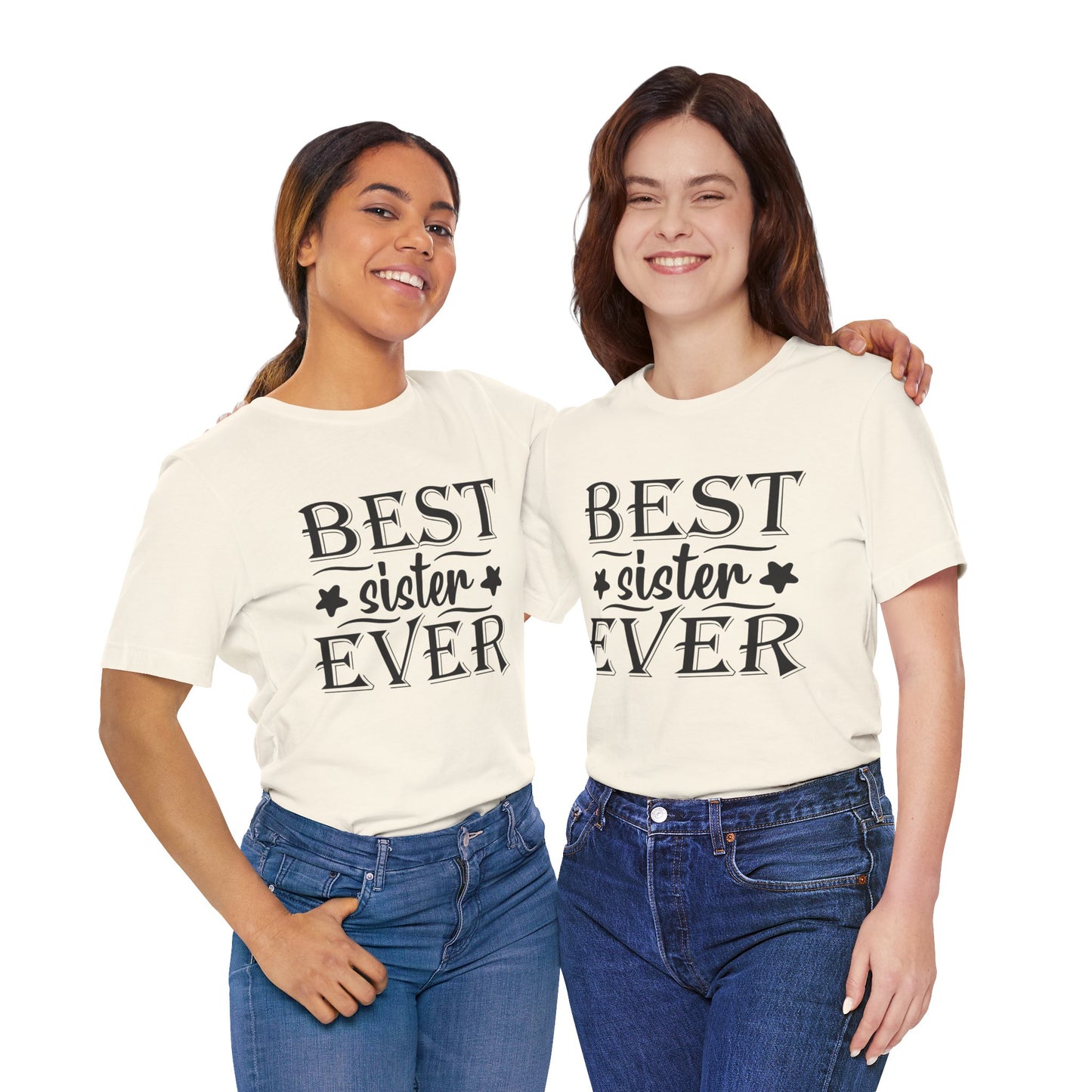 Best_Friends_Design_Sisters_22 - Unisex Jersey Short Sleeve Tee - Bella Canvas 3001