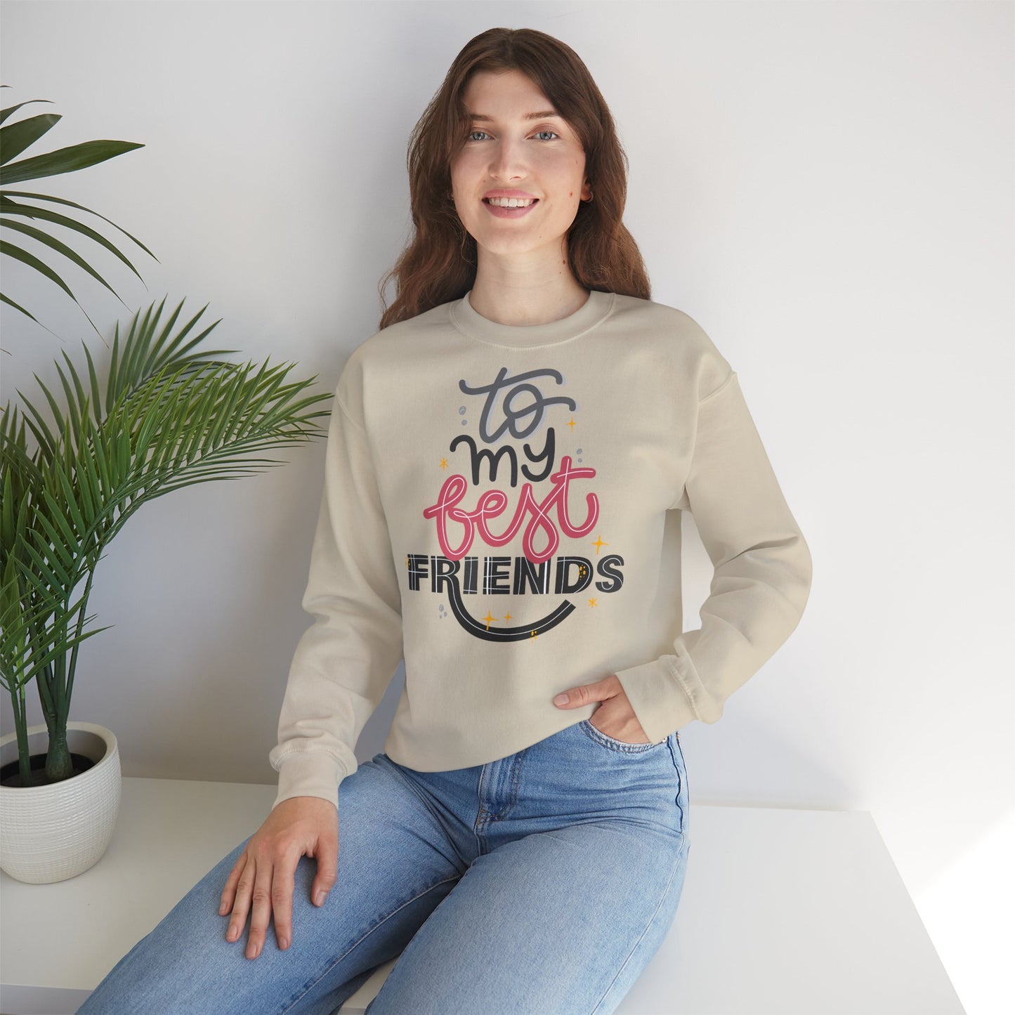 Unisex Heavy Blend™ Crewneck Sweatshirt - Best_Friends_Sisters_12