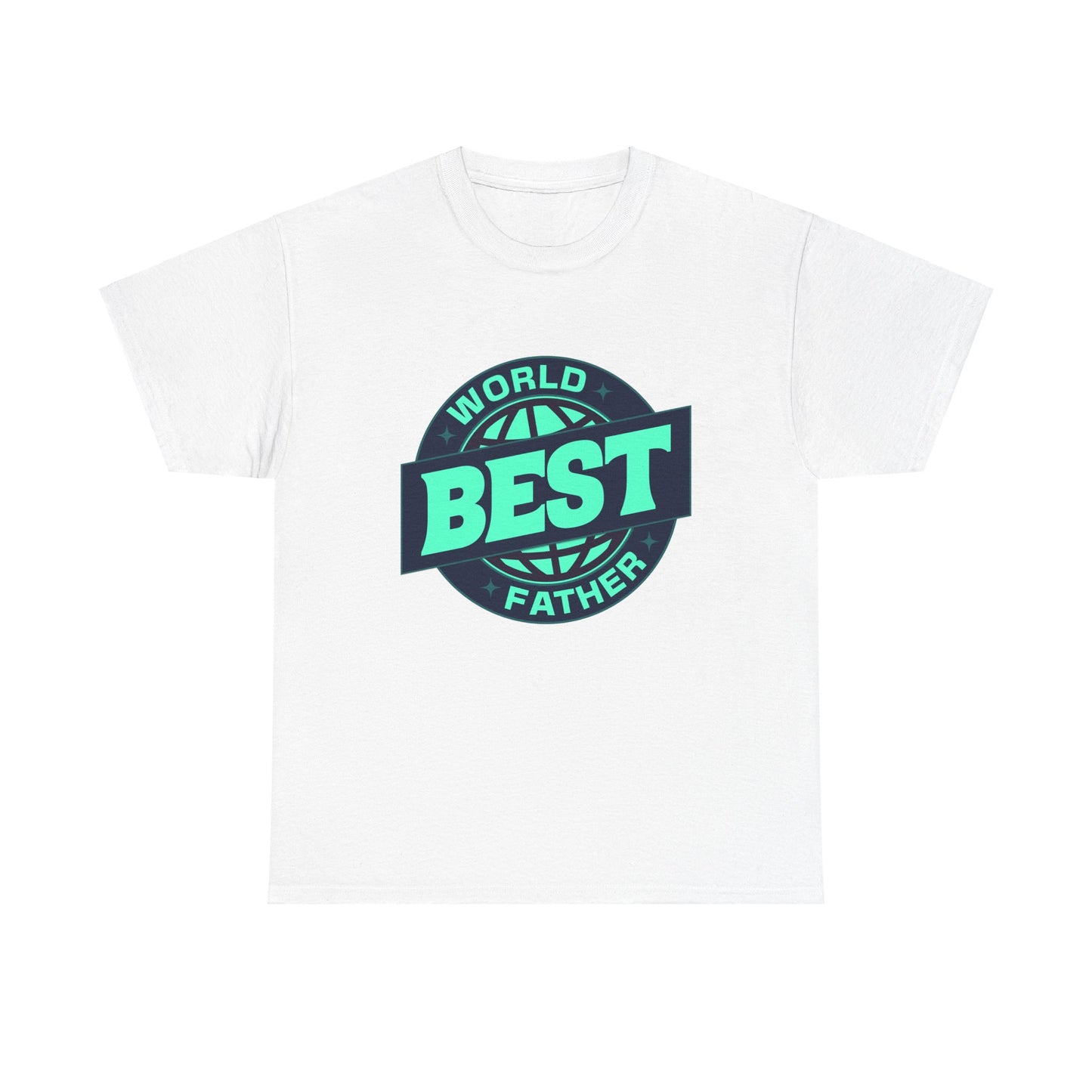 Unisex Heavy Cotton Tee -World Best Father_T_Shirt