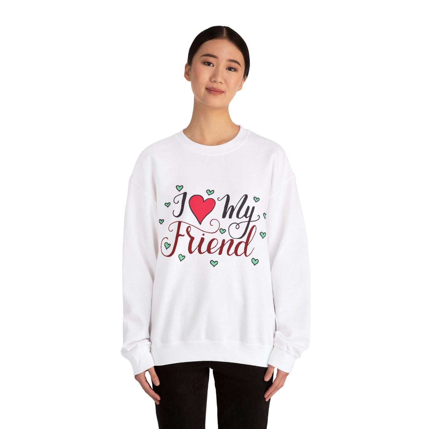 Unisex Heavy Blend™ Crewneck Sweatshirt - Best_Friends_Sisters_14