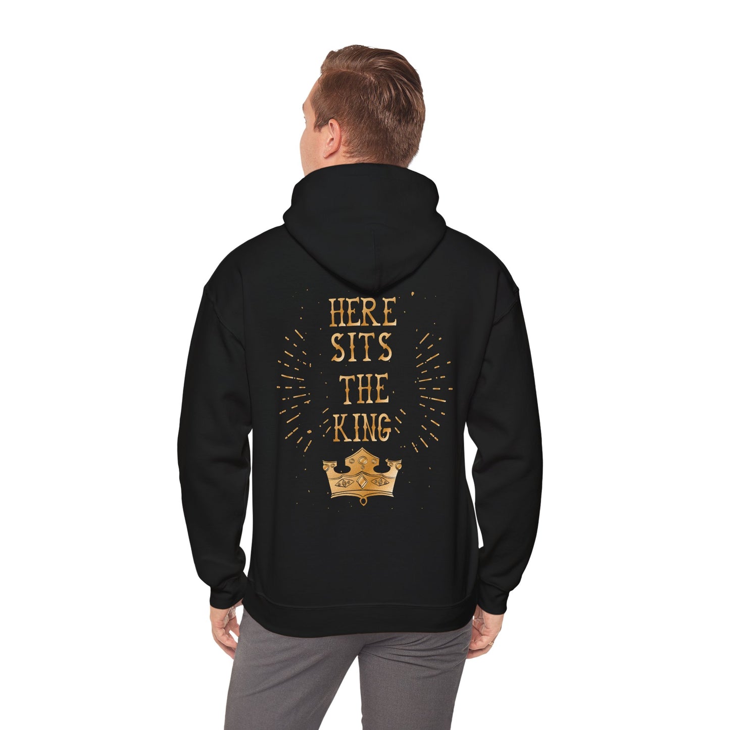 Unisex Heavy Blend™ Hooded Sweatshirt - Couples_Hoodies_Design_15_Back