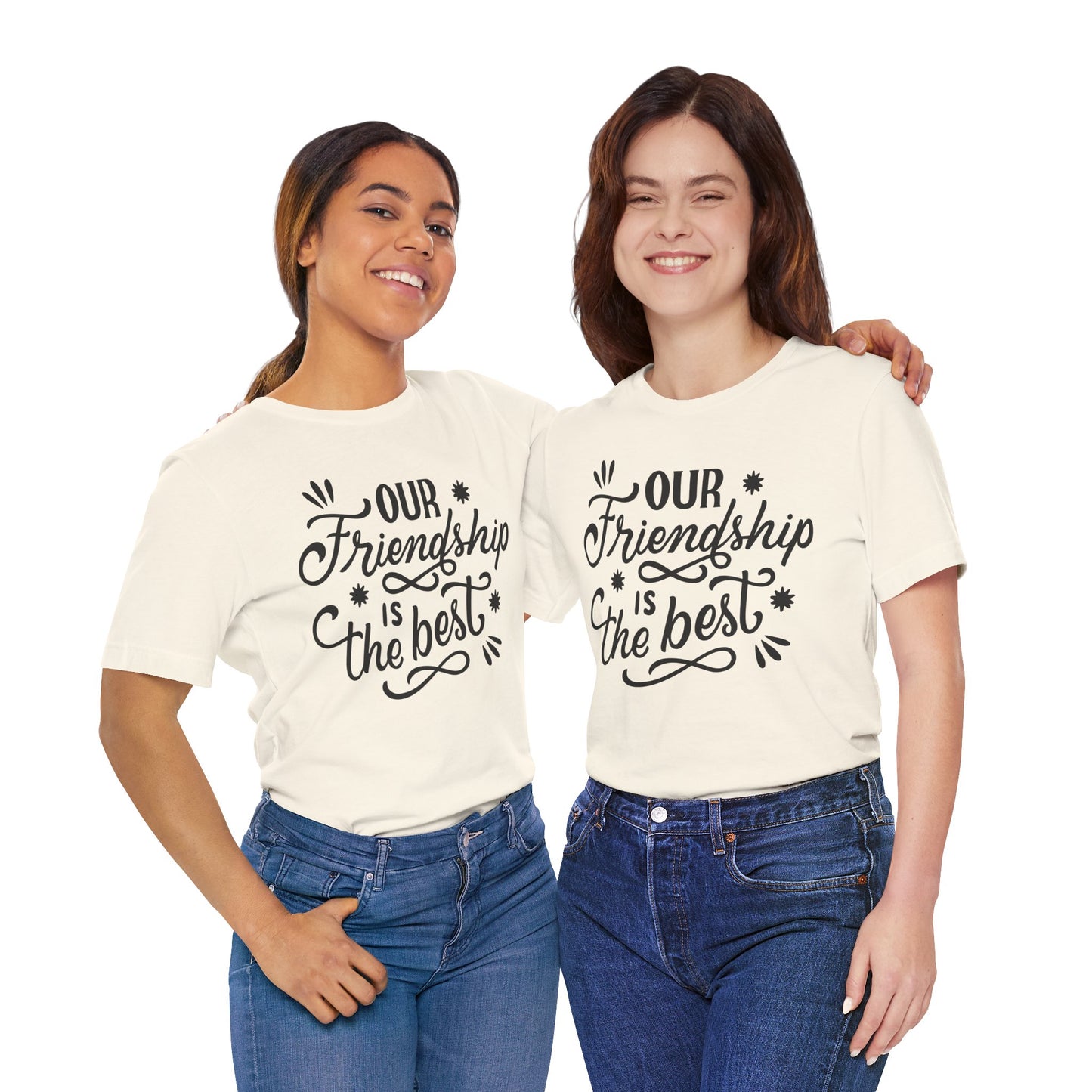 Best_Friends_Design_Sisters_17 - Unisex Jersey Short Sleeve Tee - Bella Canvas 3001