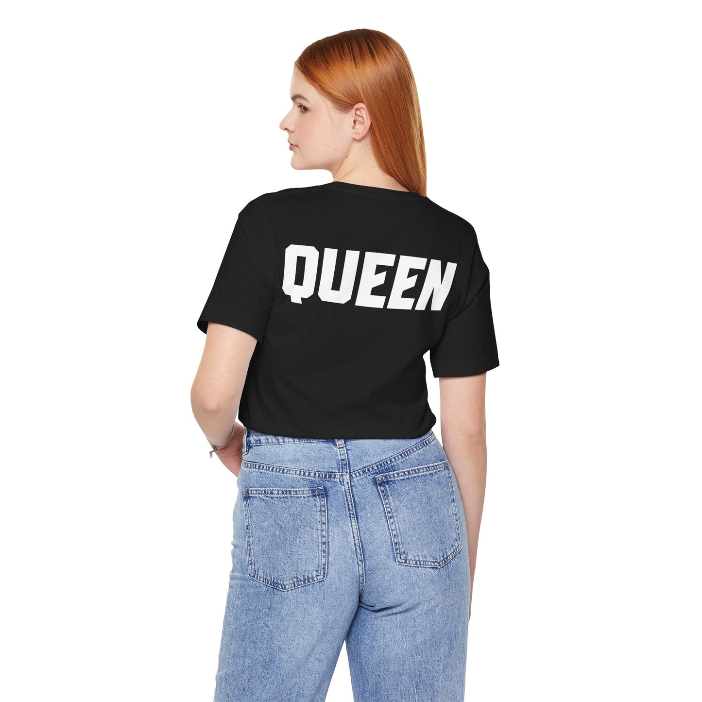 Couple T-Shirts - Unisex Jersey Short Sleeve Tee - Queen_4