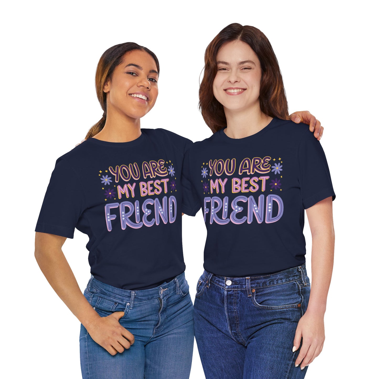 Best_Friends_Design_Sisters_12 - Unisex Jersey Short Sleeve Tee - Bella Canvas 3001