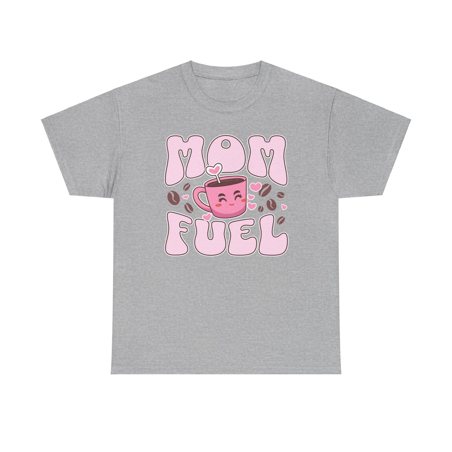 Unisex Heavy Cotton Tee - Coffee Mom_T_Shirt