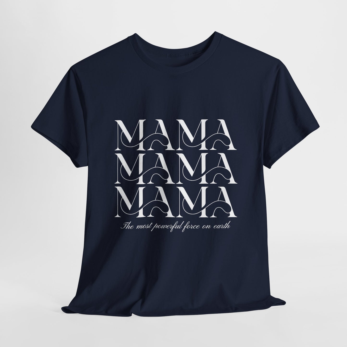 Unisex Heavy Cotton Tee - Quotes Mama_T_Shirt