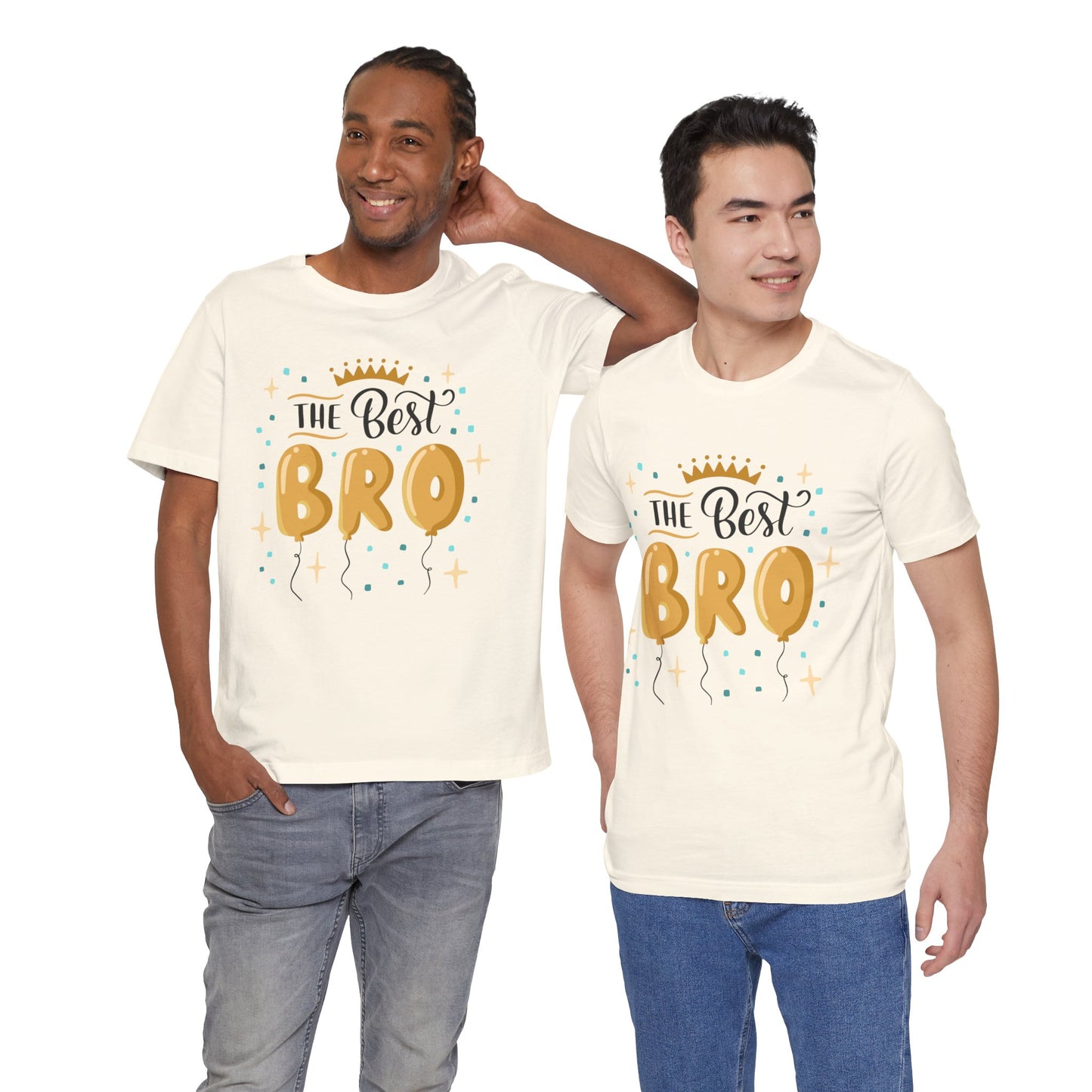 Best_Friends_Design_Brothers_11 - Unisex Jersey Short Sleeve Tee - Bella Canvas 3001