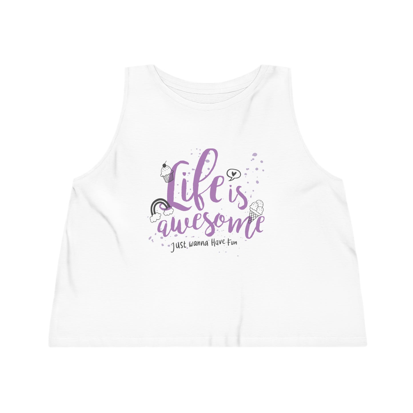 Women's Dancer Cropped Tank Top - Tank_Top_Couples - Top_Tanks_7