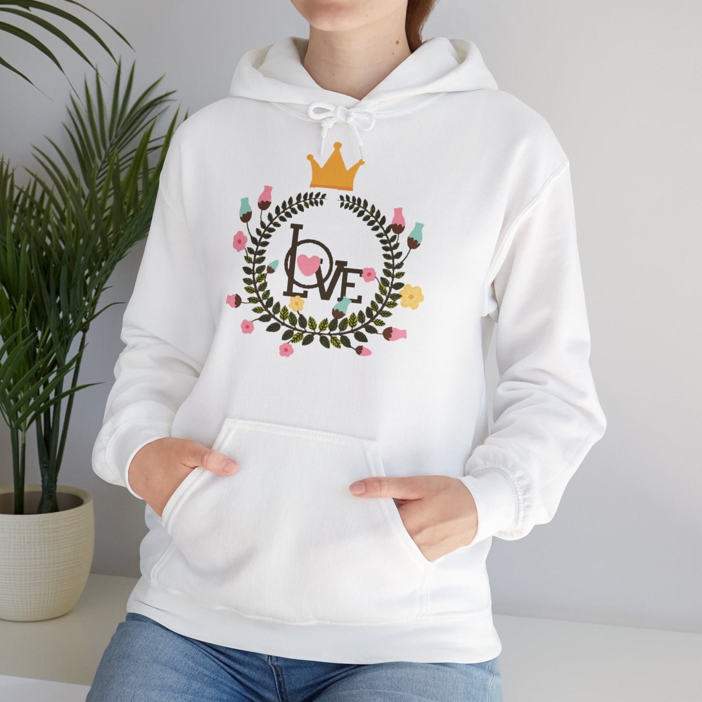 Unisex Heavy Blend™ Hooded Sweatshirt - Couples_Hoodies_Design_47_Front