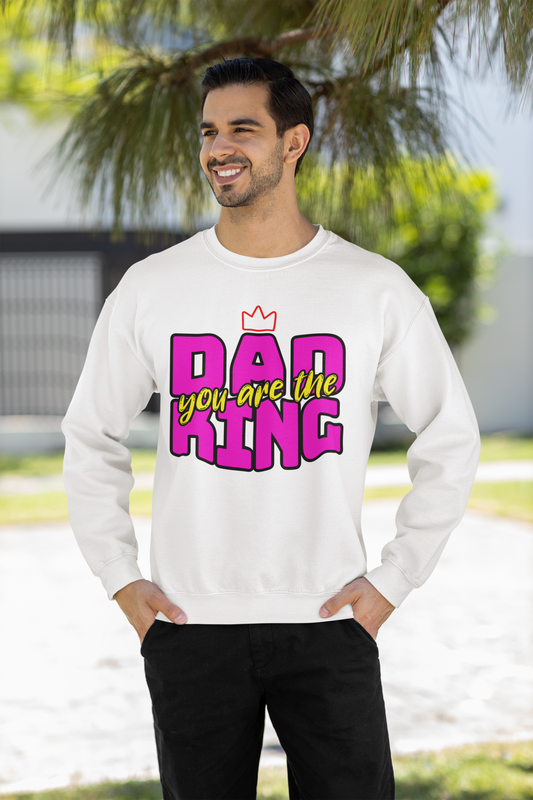 Unisex Heavy Blend™ Crewneck Sweatshirt - Dad Are King