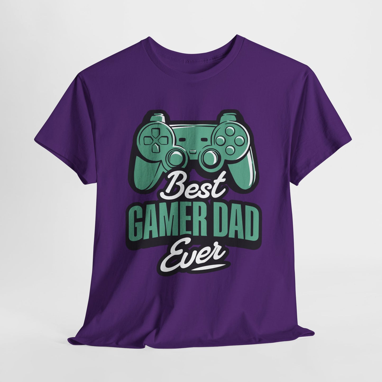 Unisex Heavy Cotton Tee - Gamer Dad_T_Shirt