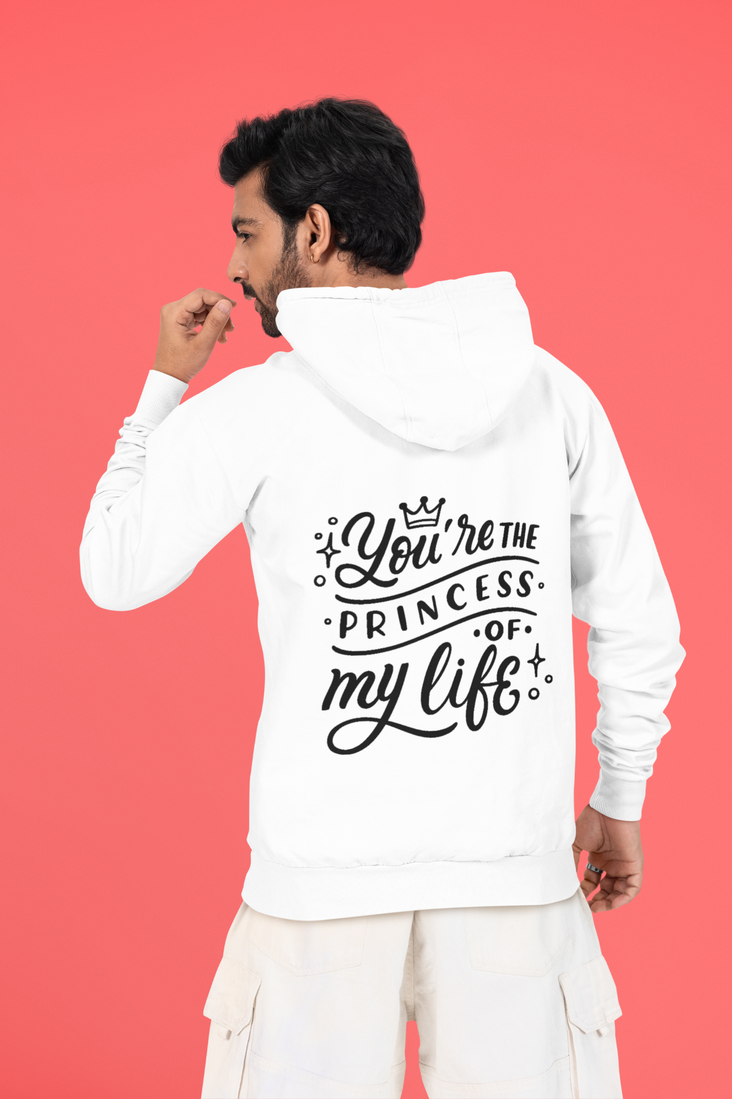 Unisex Heavy Blend™ Hooded Sweatshirt - Couples_Hoodies_Design_22_Back