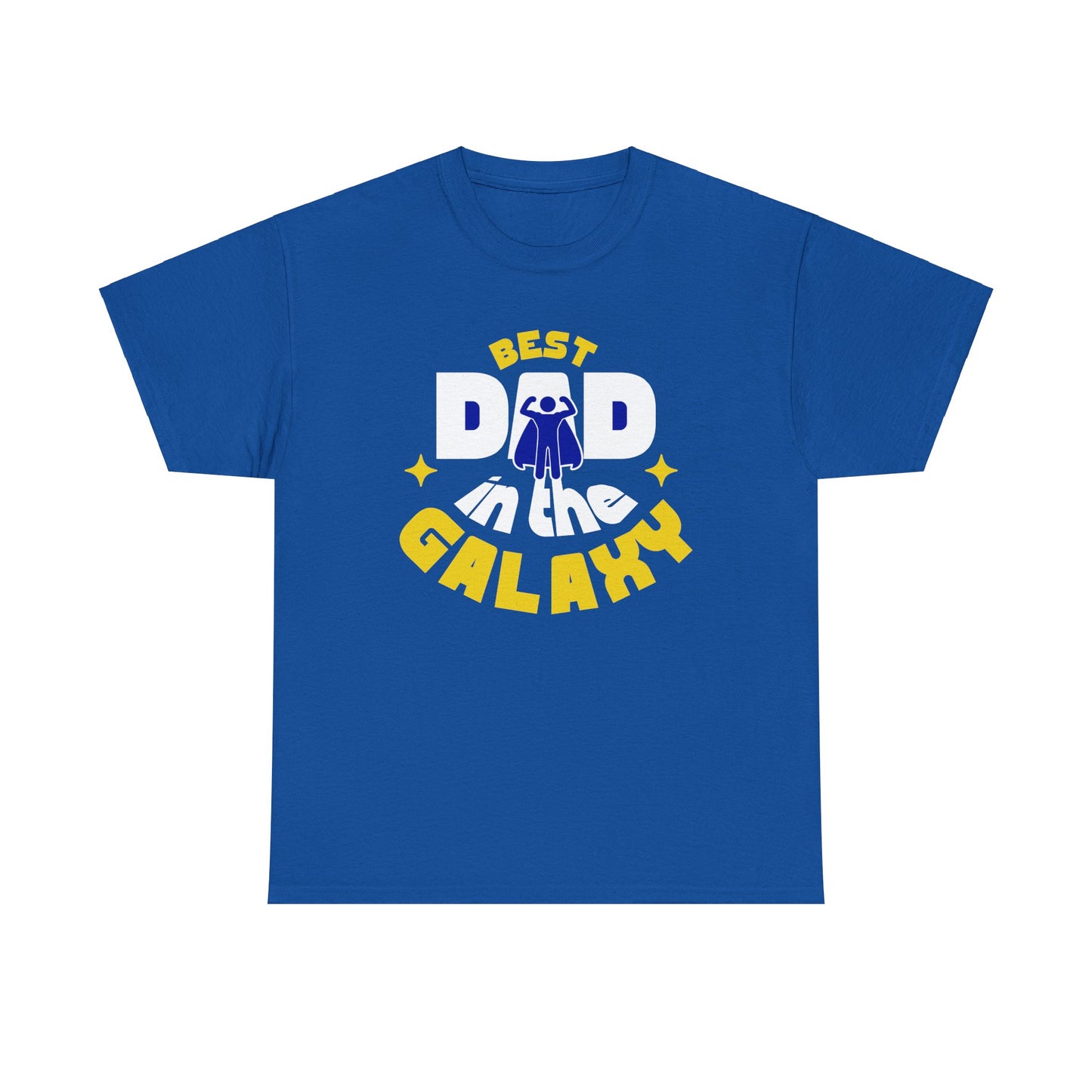 Unisex Heavy Cotton Tee - Best Dad in the Galaxy_T_Shirt