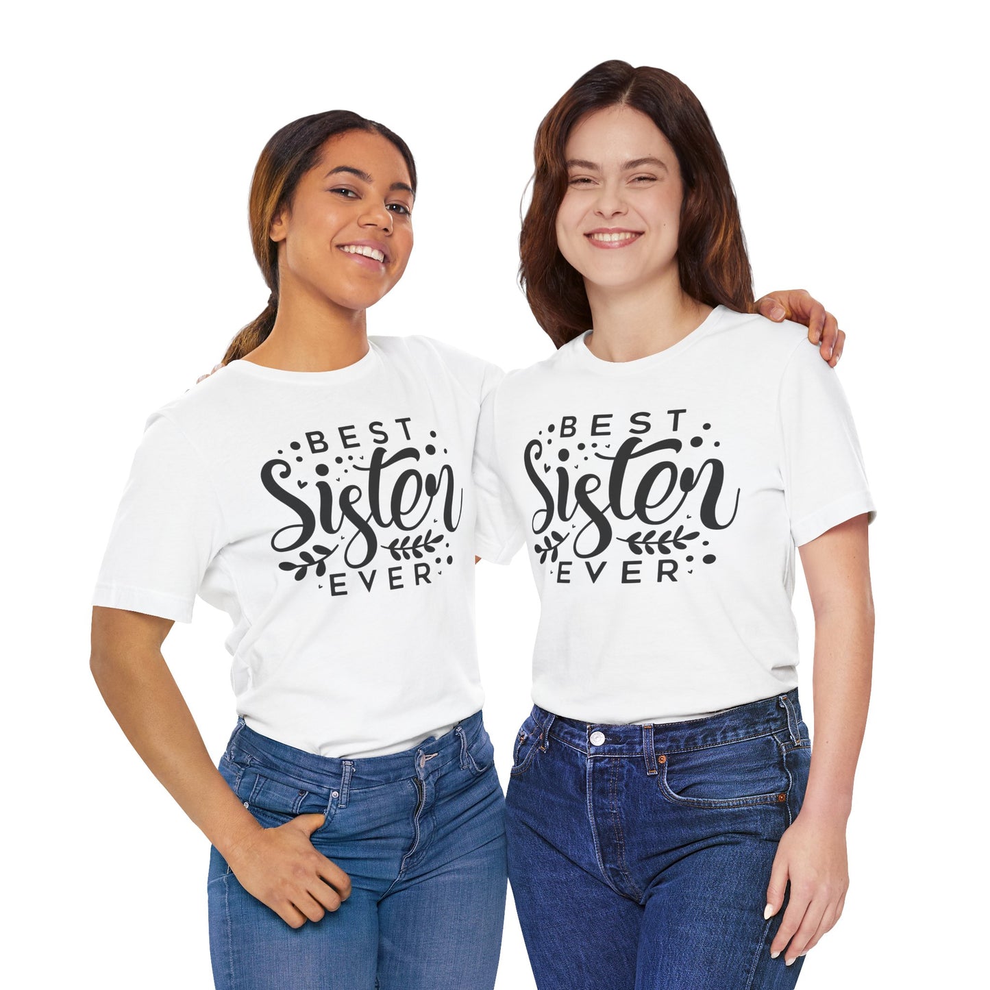 Best_Friends_Design_Sisters_24 - Unisex Jersey Short Sleeve Tee - Bella Canvas 3001