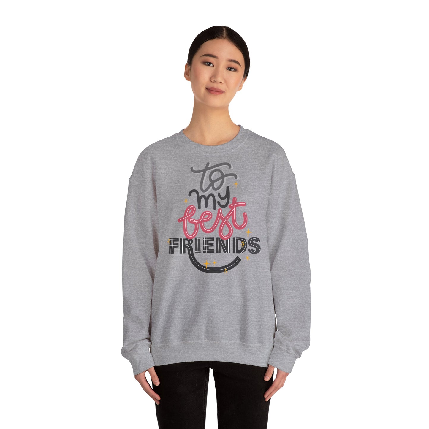 Unisex Heavy Blend™ Crewneck Sweatshirt - Best_Friends_Sisters_12