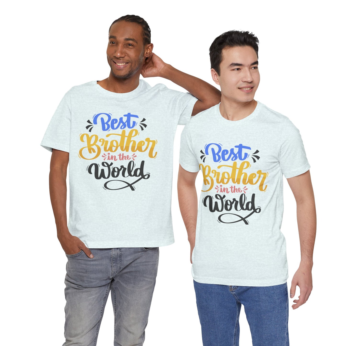 Best_Friends_Design_Brothers_13 - Unisex Jersey Short Sleeve Tee - Bella Canvas 3001