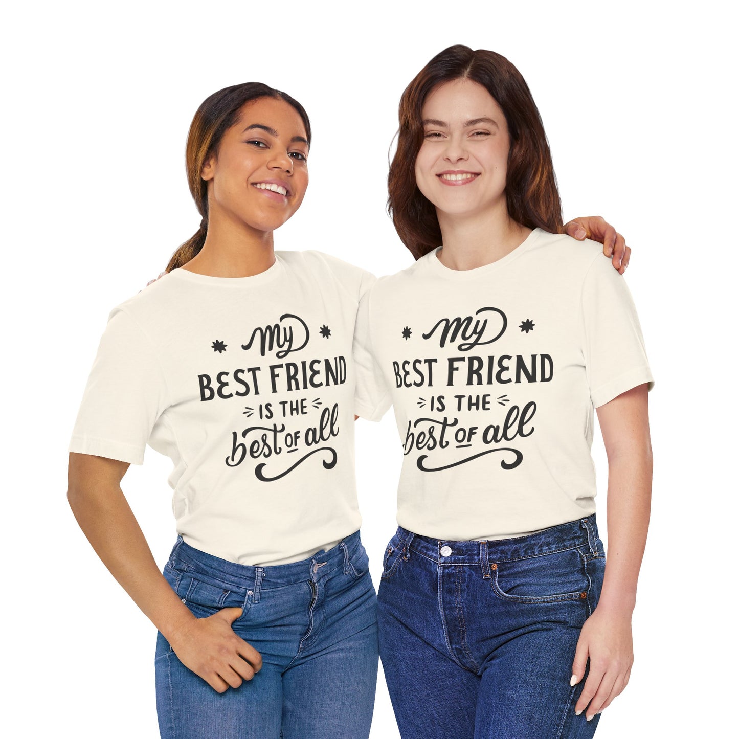 Best_Friends_Design_Sisters_18 - Unisex Jersey Short Sleeve Tee - Bella Canvas 3001