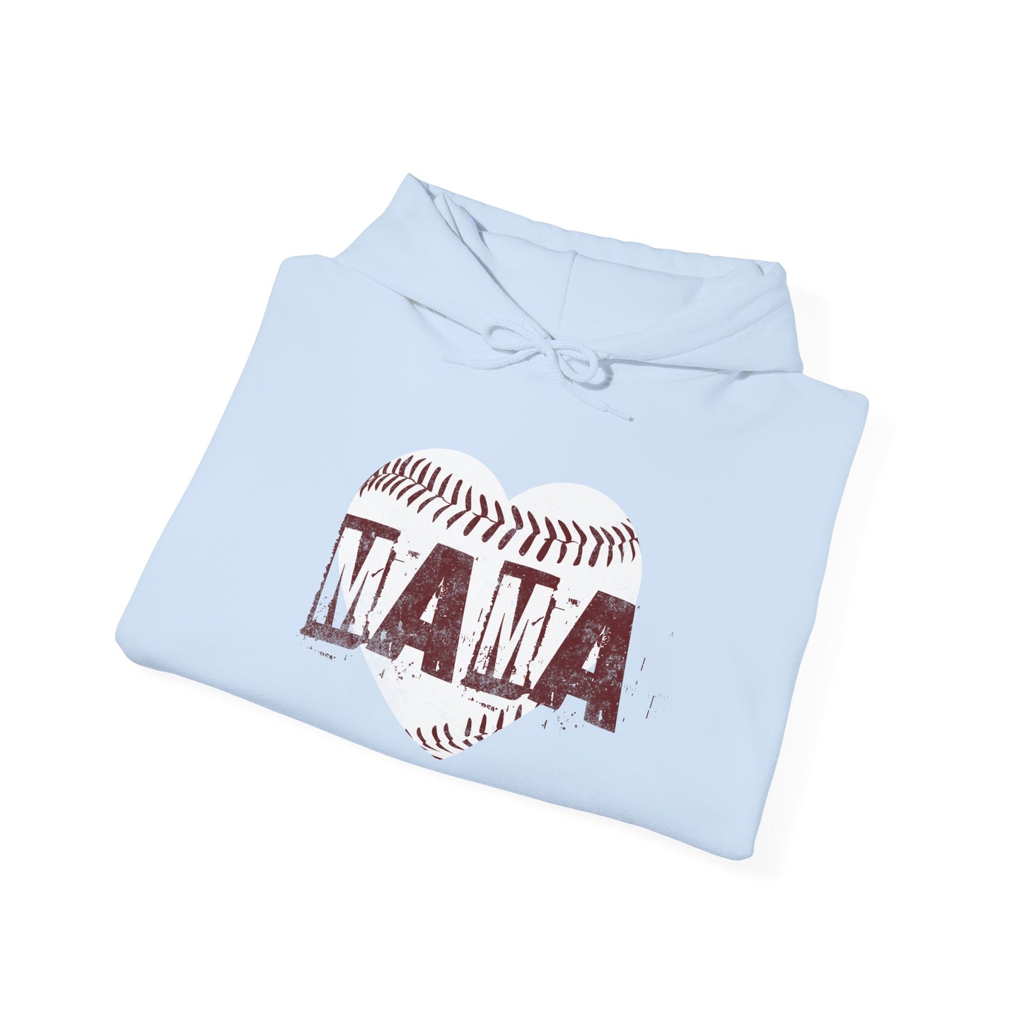 Unisex Heavy Blend™ Hooded Sweatshirt - Baseball MAMA_Hoodie