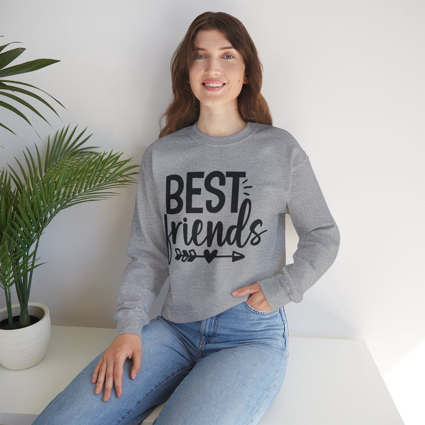 Unisex Heavy Blend™ Crewneck Sweatshirt - Best_Friends_Sisters_9