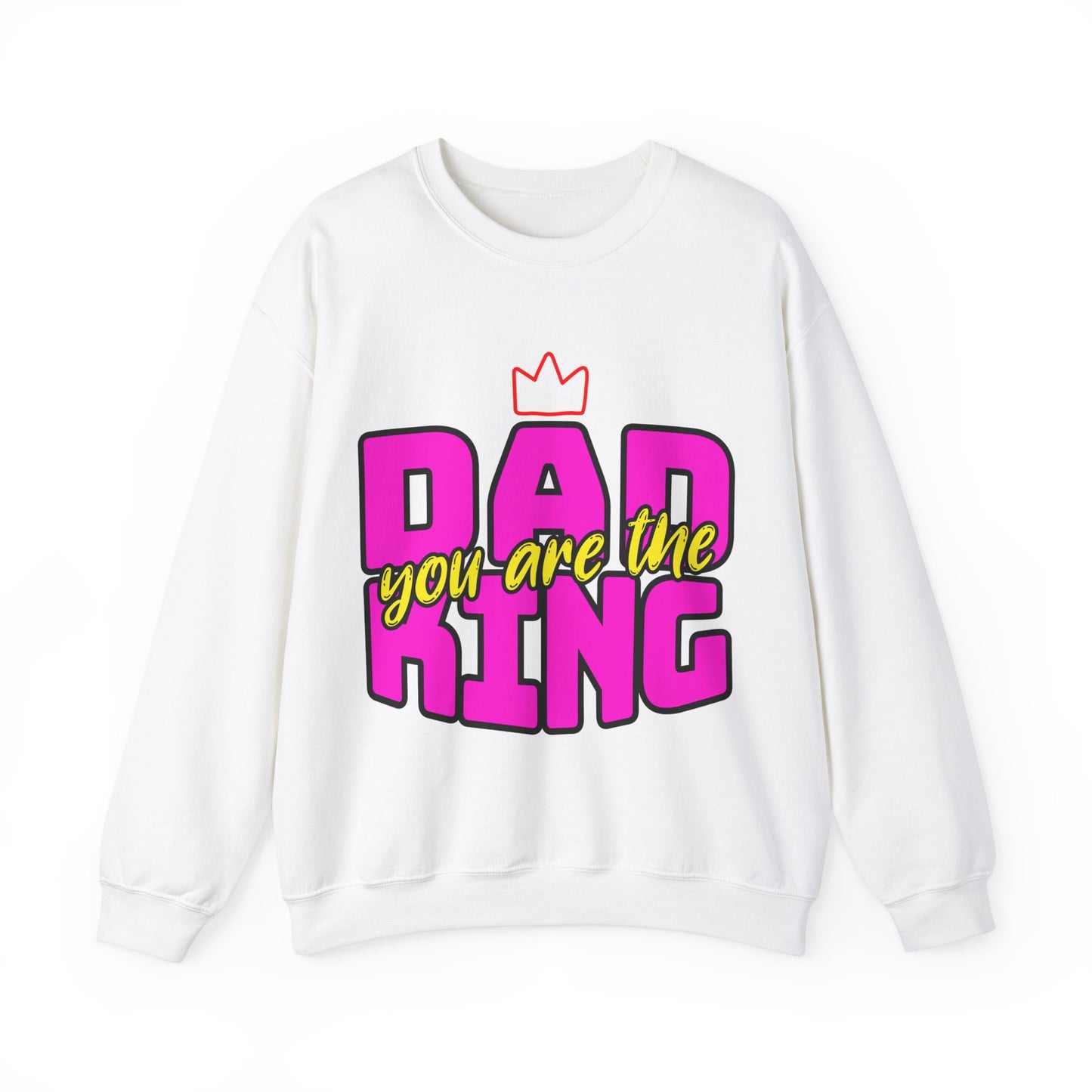 Unisex Heavy Blend™ Crewneck Sweatshirt - Dad Are King