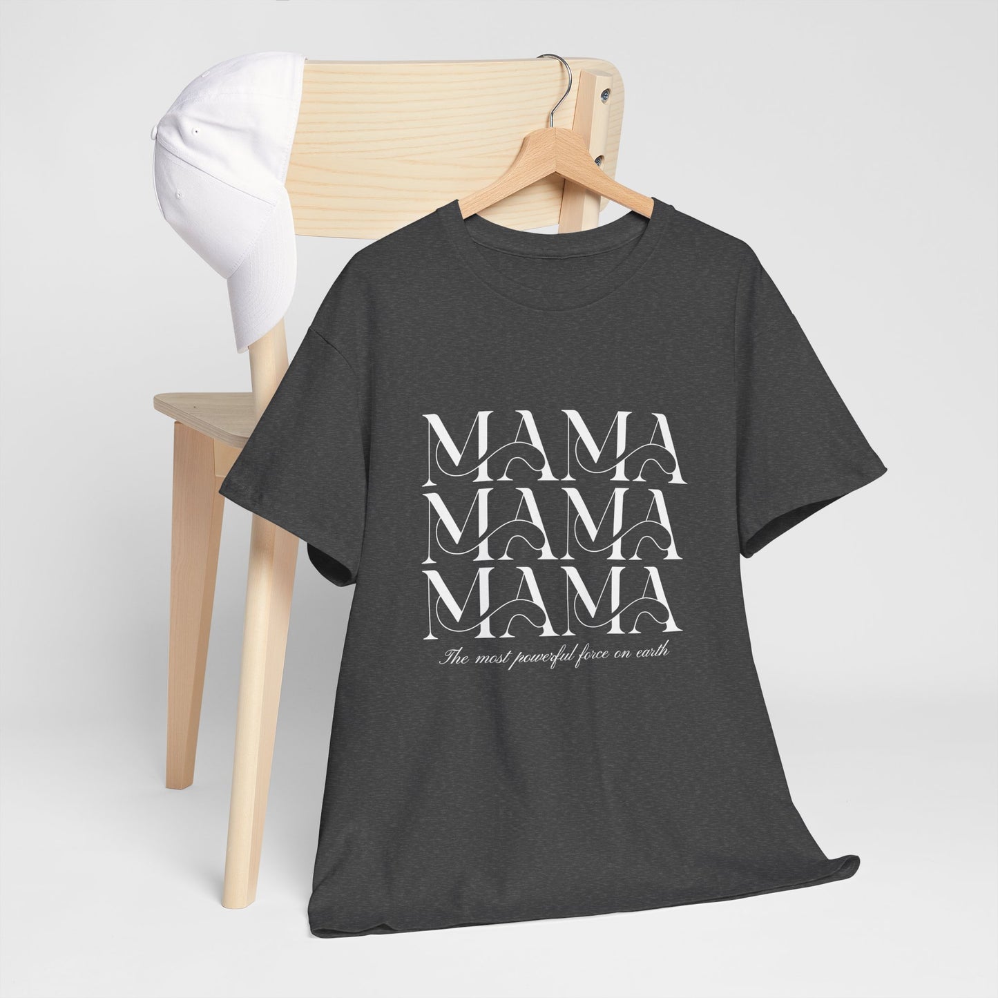 Unisex Heavy Cotton Tee - Quotes Mama_T_Shirt