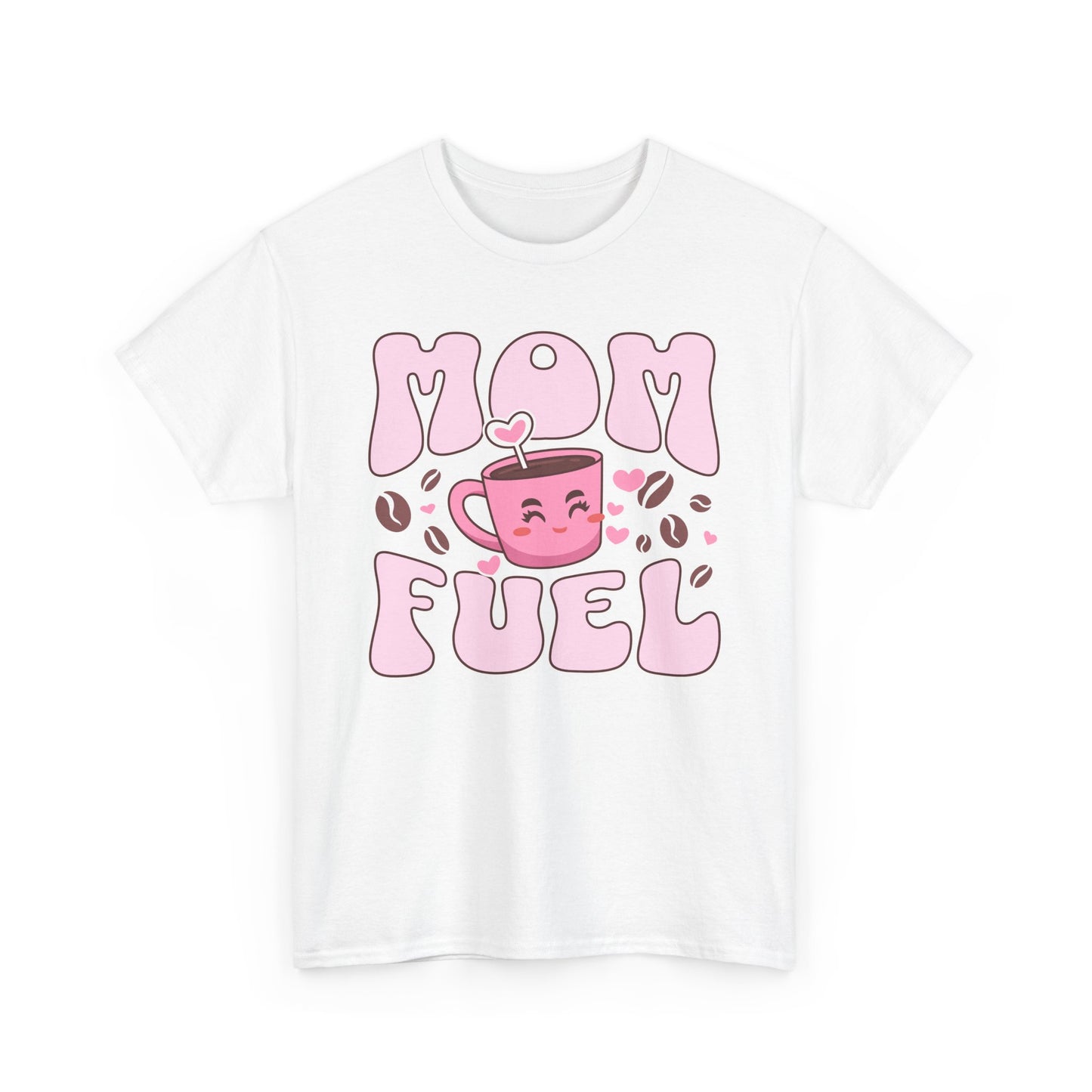 Unisex Heavy Cotton Tee - Coffee Mom_T_Shirt