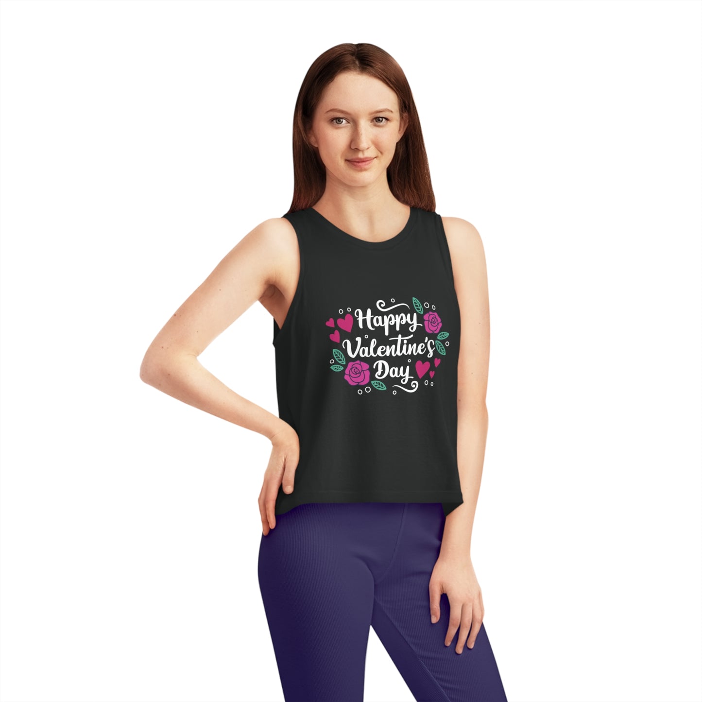 Women's Dancer Cropped Tank Top - Tank_Top_Couples - Top_Tanks_4