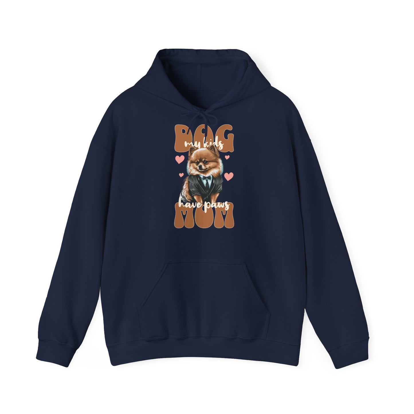 Unisex Heavy Blend™ Hooded Sweatshirt - Dog Mom_Hoodie