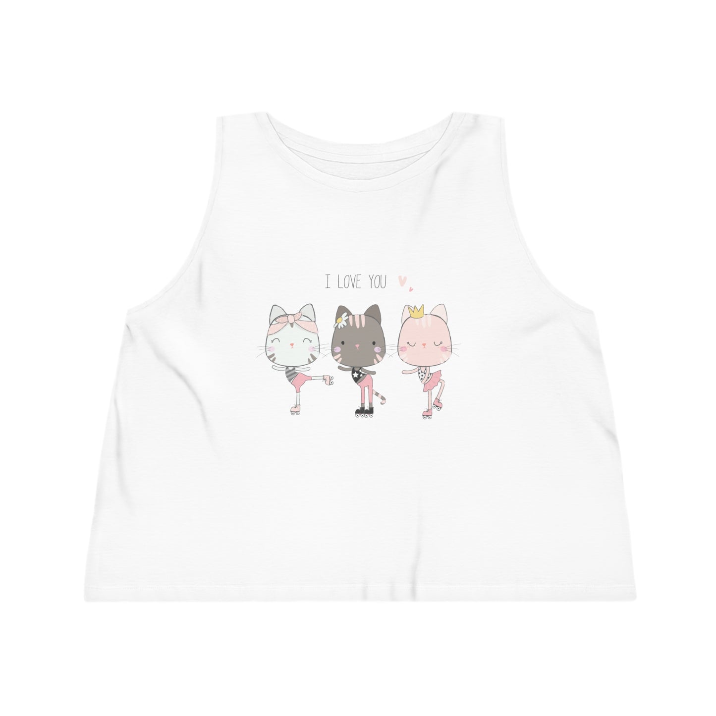 Women's Dancer Cropped Tank Top - Tank_Top_Couples - Top_Tanks_9