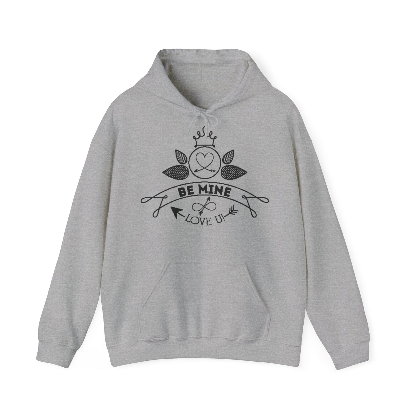 Unisex Heavy Blend™ Hooded Sweatshirt - Couples_Hoodies_Design_44_Front