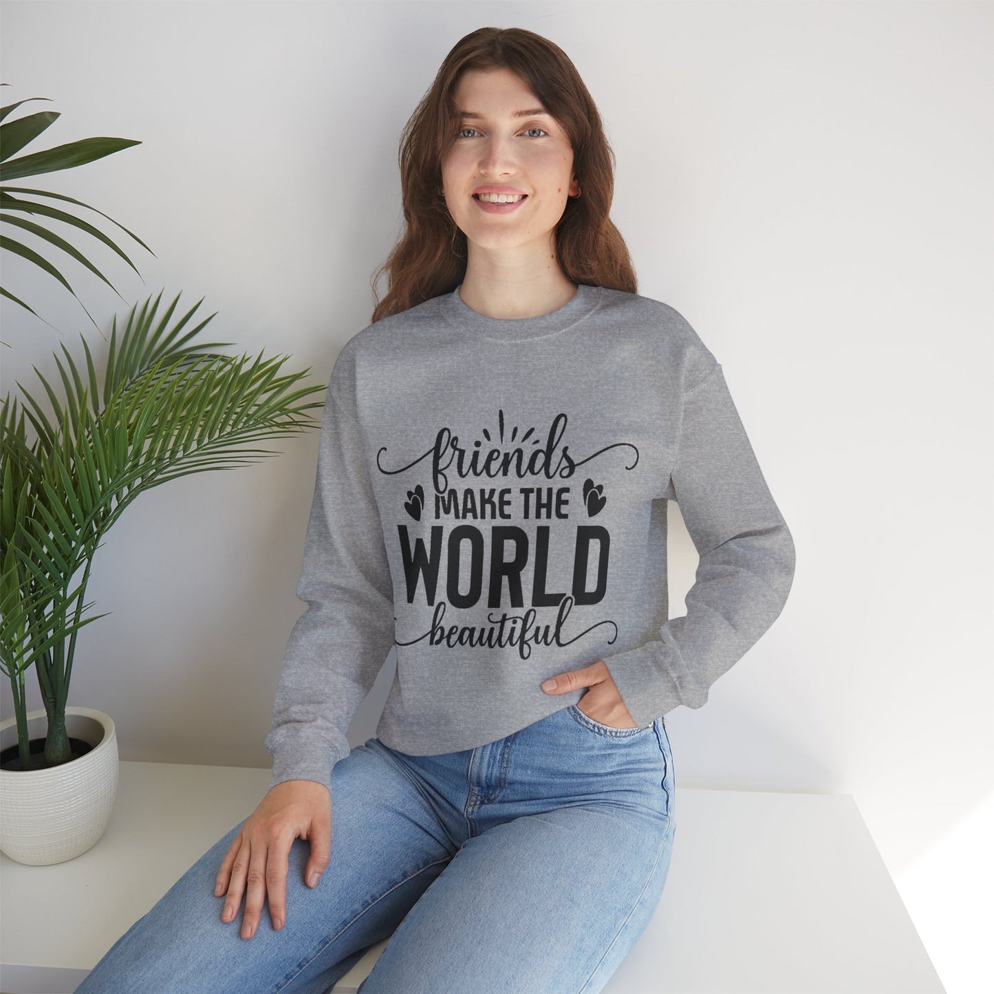 Unisex Heavy Blend™ Crewneck Sweatshirt - Best_Friends_Sisters_2